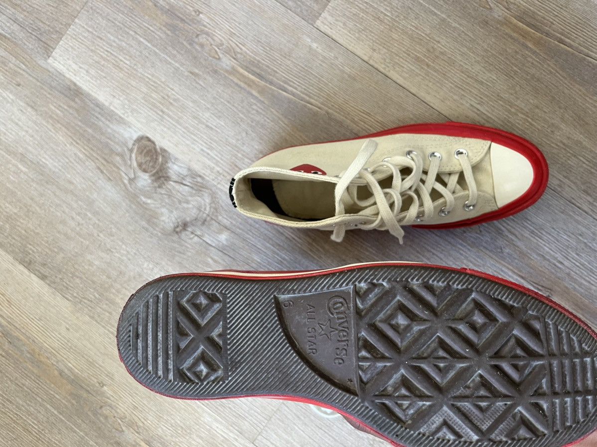 Comme des Garcons PLAY × Converse Converse x CDG Size US 6 / EU 39 - 4 Thumbnail