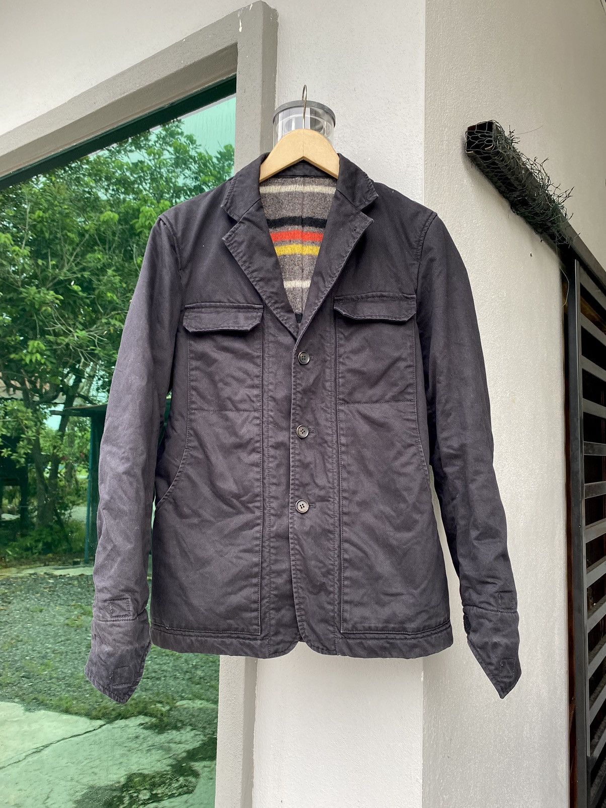 Japanese Brand × Sophnet. × Vintage ♦️ Sophnet Black Workwear Jacket Made in Japan♦️ Size US S / EU 44-46 / 1 - 1 Thumbnail