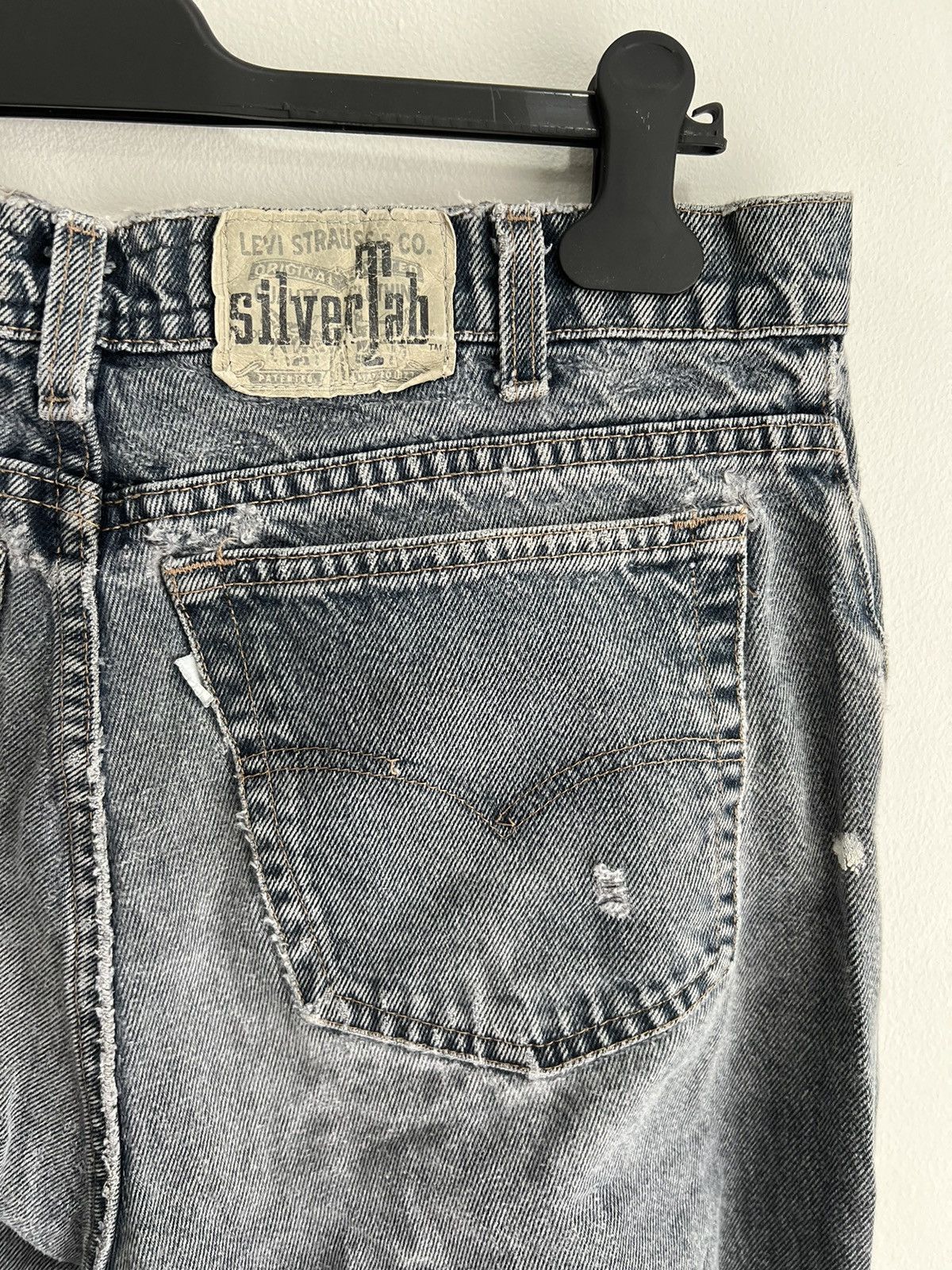 Levi's Vintage Levis Silver Tab Denim Jeans Pants made in Usa 34x34 Size US 34 / EU 50 - 4 Thumbnail