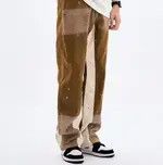Japanese Brand × Jean Khaki Panel Flare Jeans Size US 32 / EU 48 - 3 Thumbnail
