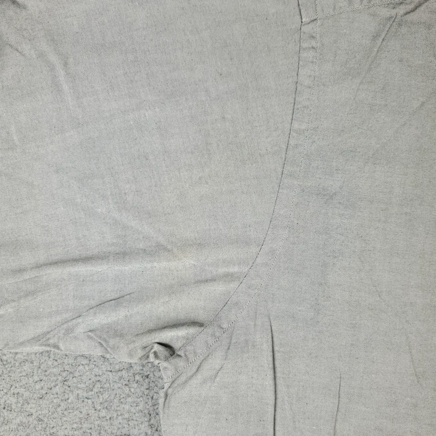 Tommy Hilfiger Tommy Hilfiger Shirt Mens 15 Gray Dress Button Up Long Sleeve Size 40R - 3 Thumbnail