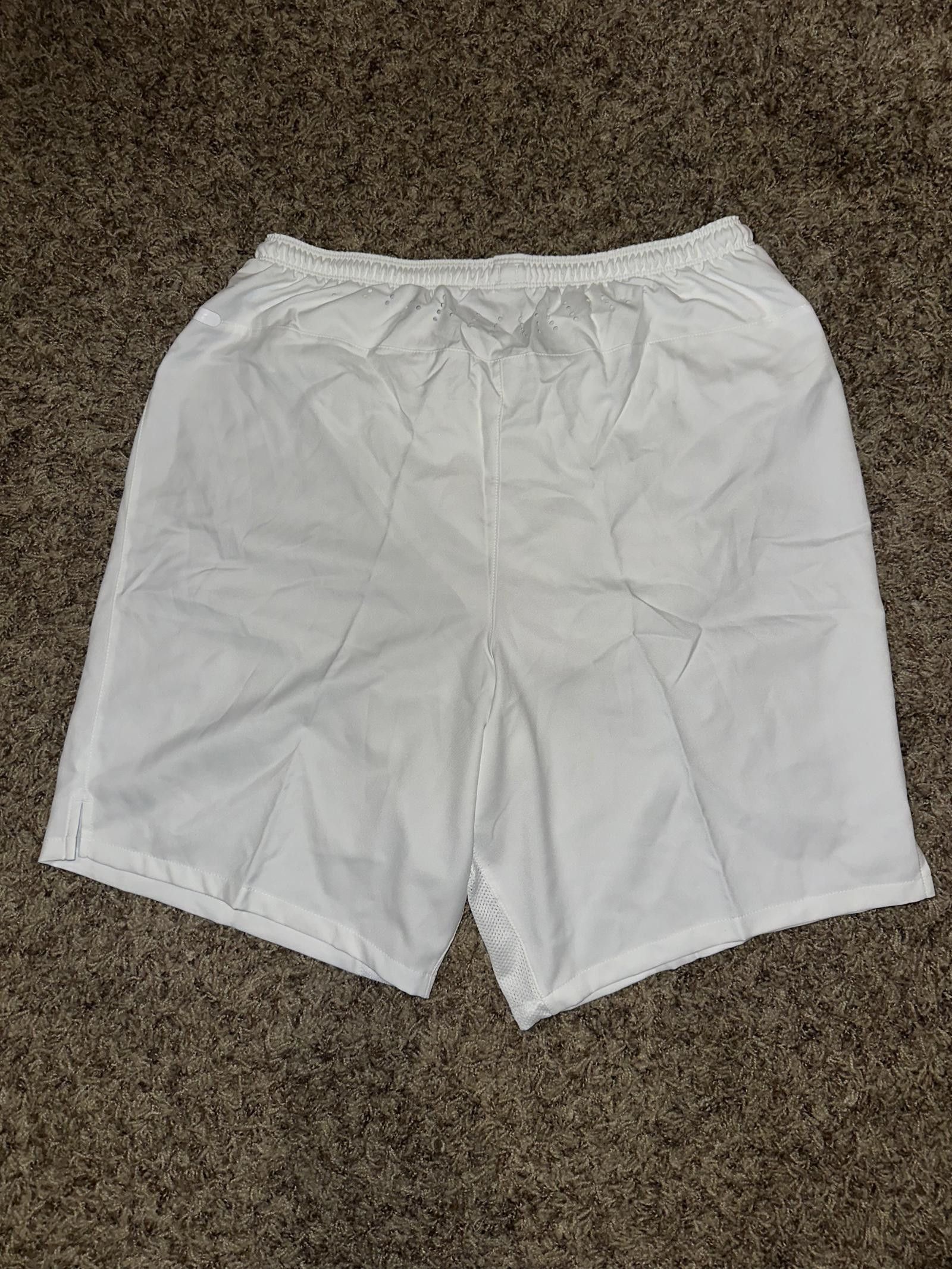 Nike Nike Men’s USA National Team White Soccer Shorts 2004-2008 VINTAGE Size US 36 / EU 52 - 5 Thumbnail