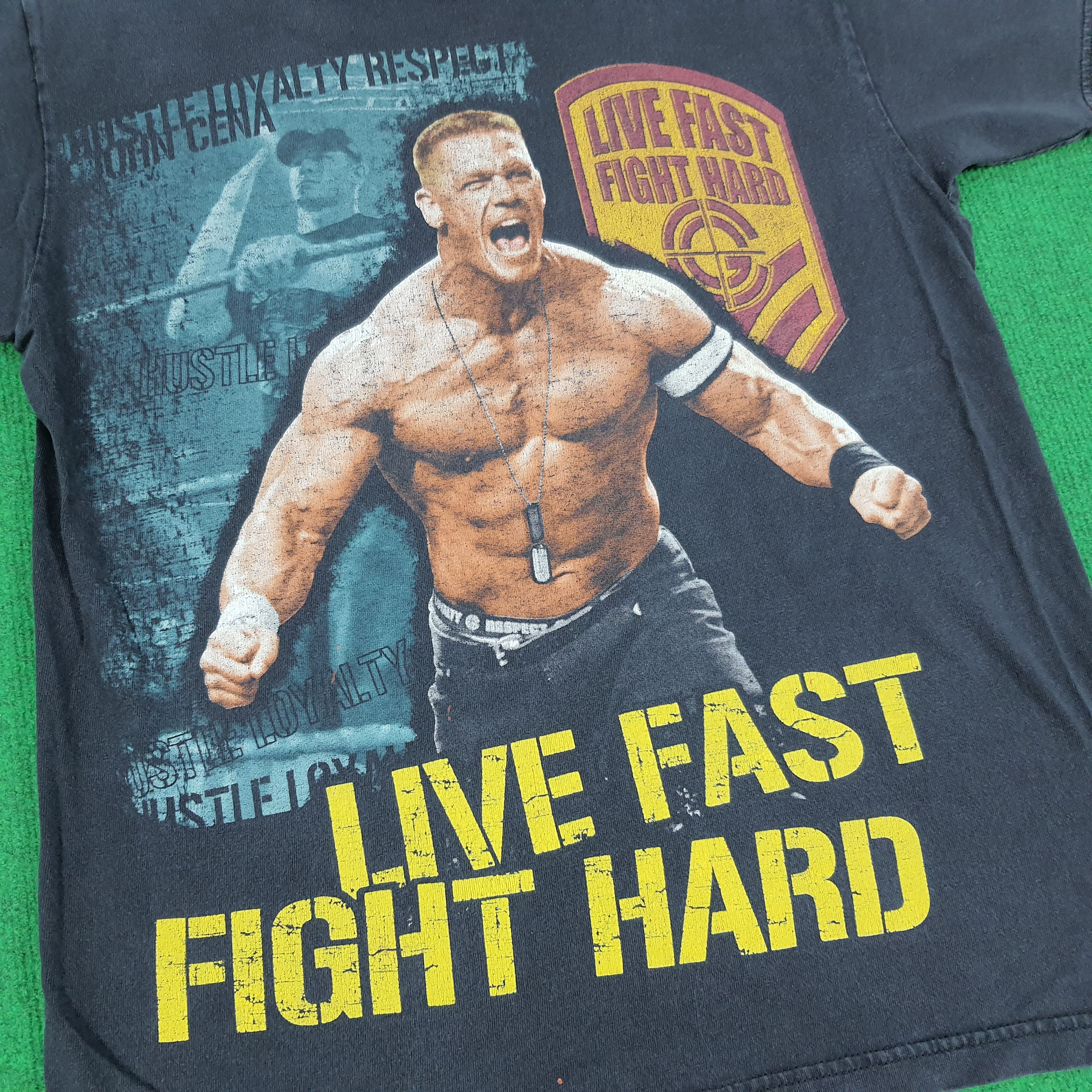 Vintage × WWE Vintage WWE John Cena World Wrestling Tshirt Size US M / EU 48-50 / 2 - 2 Thumbnail