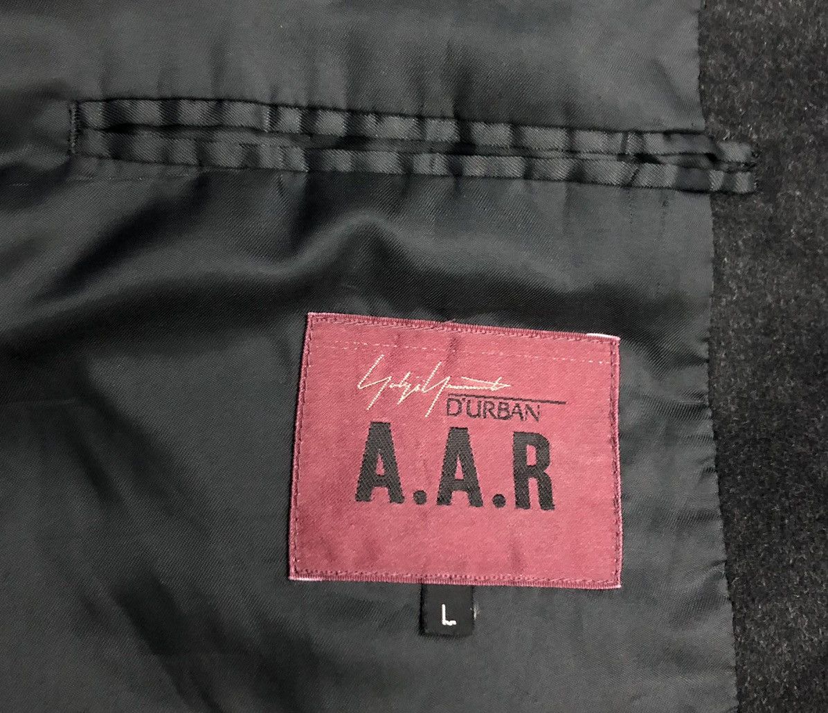 Yohji Yamamoto Yohji Yamamoto × D'Urban A.A.R Black Wool Overcoat (Size L) Size L / US 10 / IT 46 - 16 Thumbnail