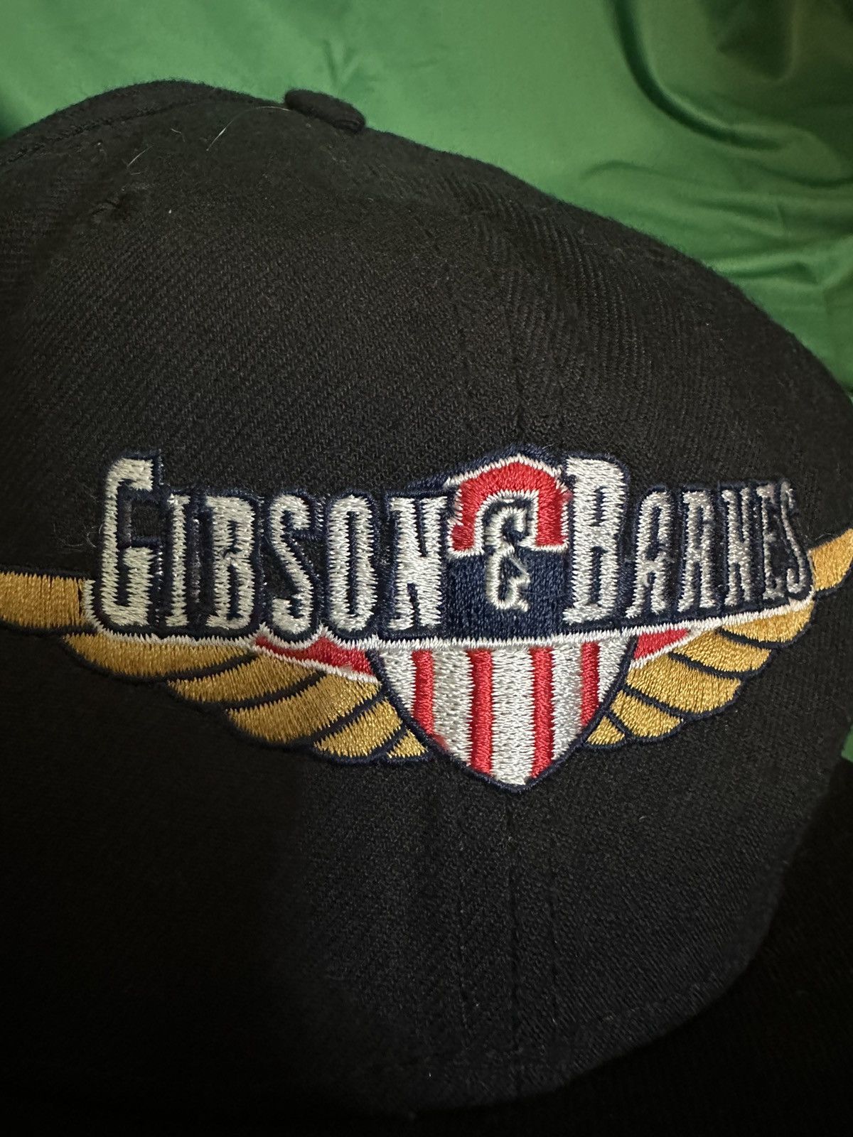 New Era Gibson & Barnes logo embroidered flight suit hat Size ONE SIZE - 5 Thumbnail