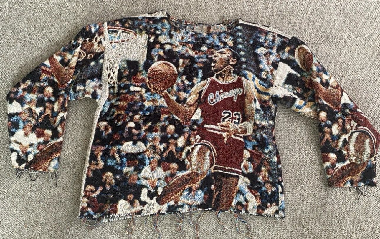 NYRVA Double Chain Mike Pullover Tapestry Sweater NYRVA Size US XL / EU 56 / 4 - 1 Thumbnail