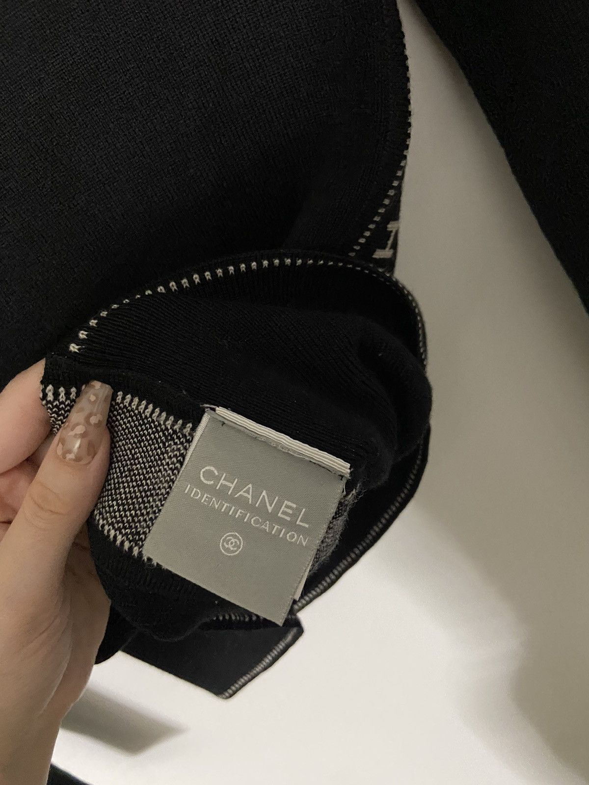 Chanel Vintage Chanel interlocking CC Longsleeve Pullover Size M / US 6-8 / IT 42-44 - 5 Thumbnail