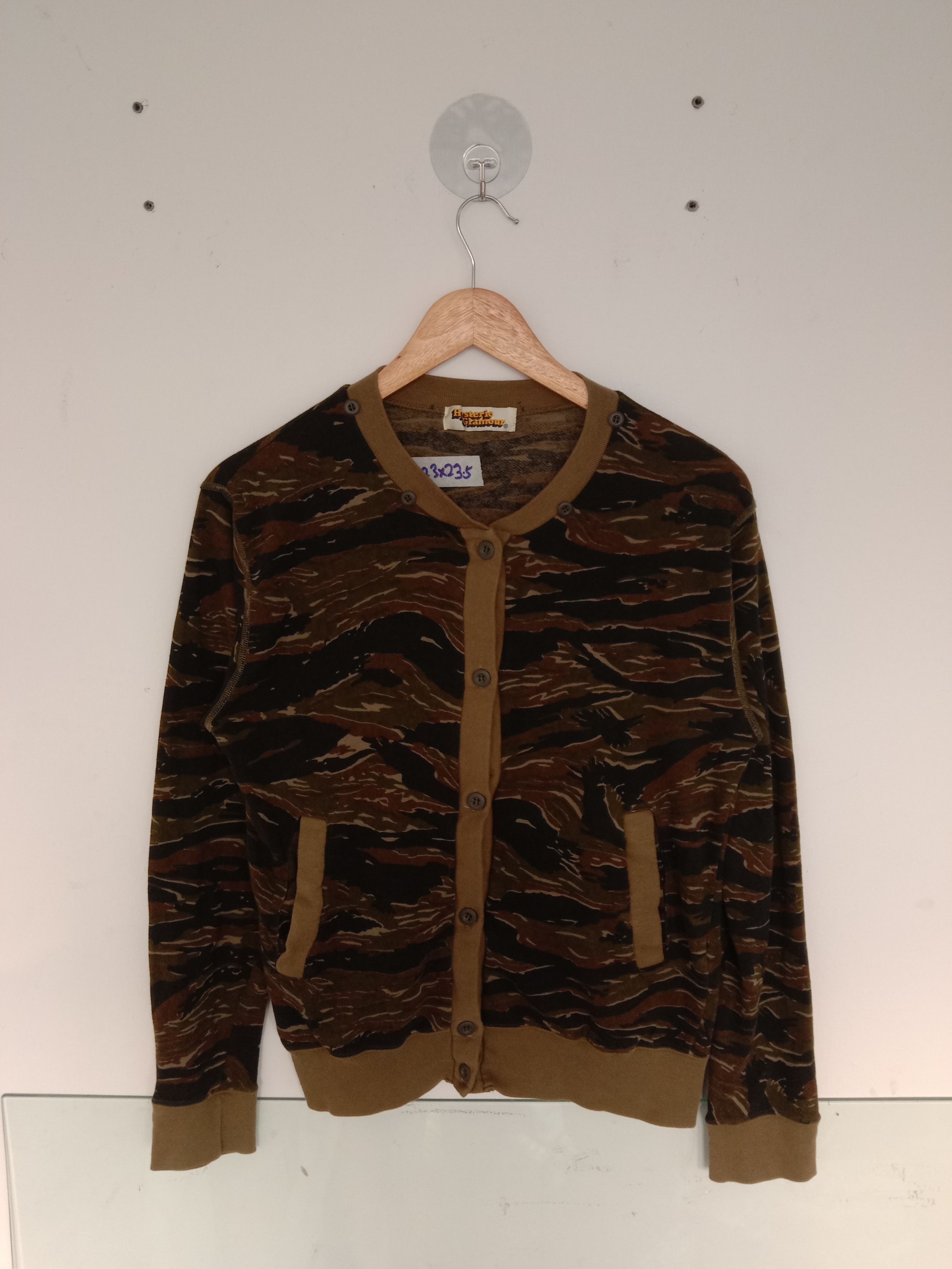 Hysteric Glamour Original Hysteric Glamour Tiger Stripe Cardigan Size M / US 6-8 / IT 42-44 - 1 Thumbnail