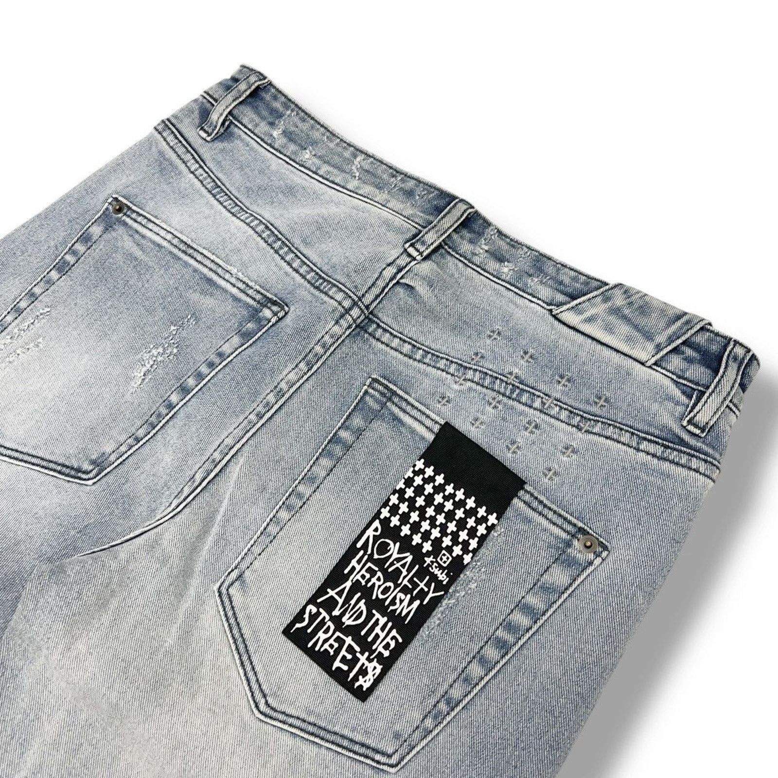 Ksubi KSUBI - Chitch Philly Blue Silver Size US 31 - 3 Thumbnail