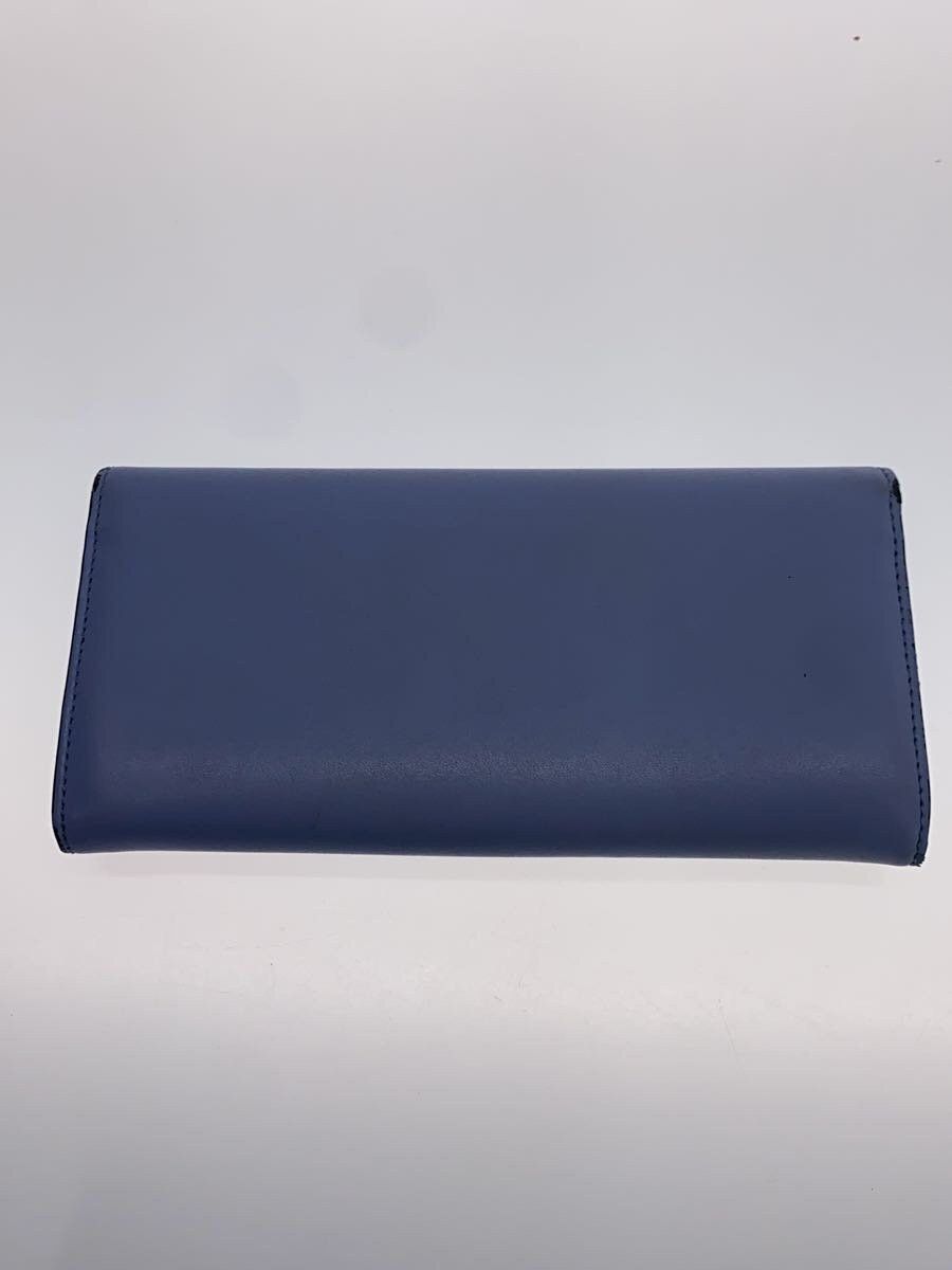 Fendi Fendi Leather Long Wallet Blue Size ONE SIZE - 2 Thumbnail