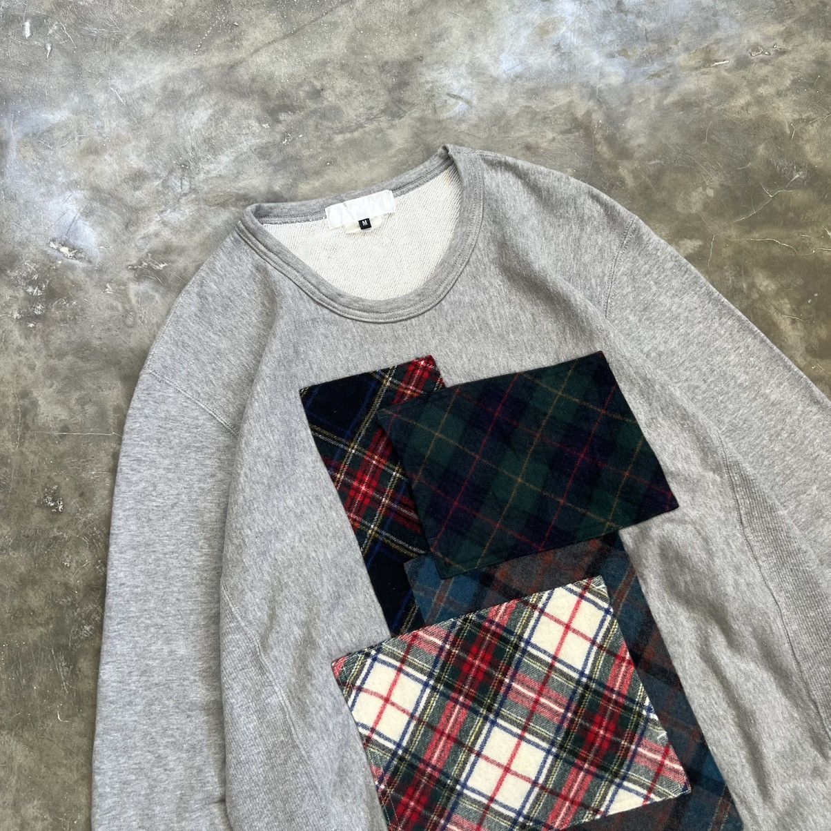 Comme des Garcons AD 2015 Comme Des Garcons Ganryu Patchwork Sweater Size US M / EU 48-50 / 2 - 2 Thumbnail