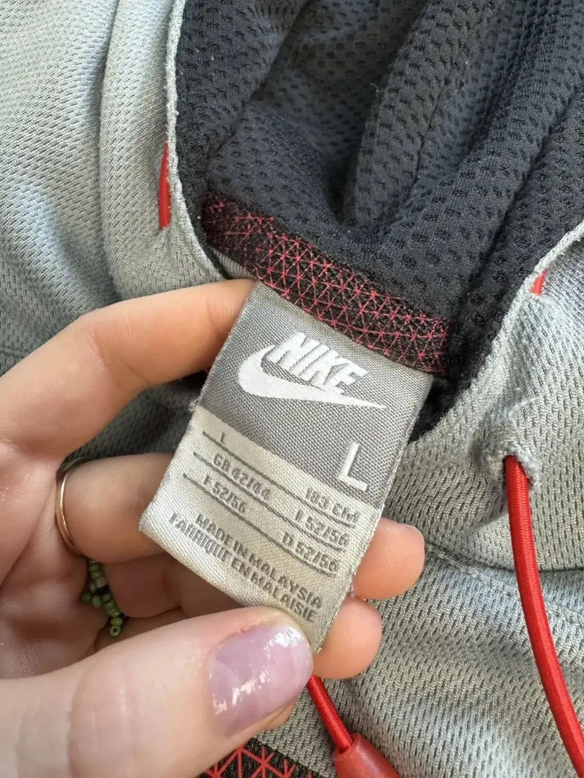 Japanese Brand × Nike VINTAGE NIKE SHOX HOODIE VEST Y2K STREETWEAR VTG Size US L / EU 52-54 / 3 - 6 Thumbnail