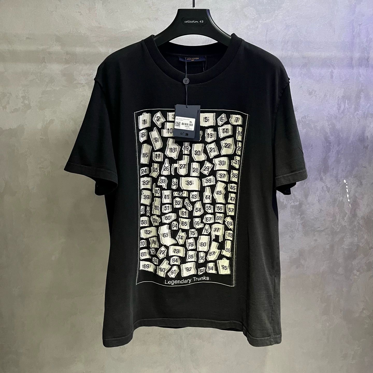 Louis Vuitton Louis Vuitton Puzzle Digital Crew Neck T-Shirt Size US XL / EU 56 / 4 - 1 Thumbnail