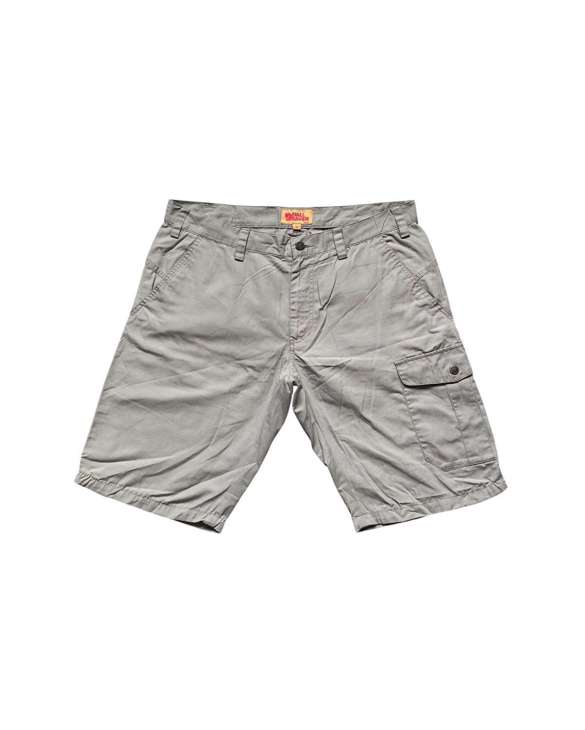 Fjallraven Fjallraven G-1000 Durban Cargo Combat Waterproof Wax Shorts Size US 34 / EU 50 - 1 Thumbnail