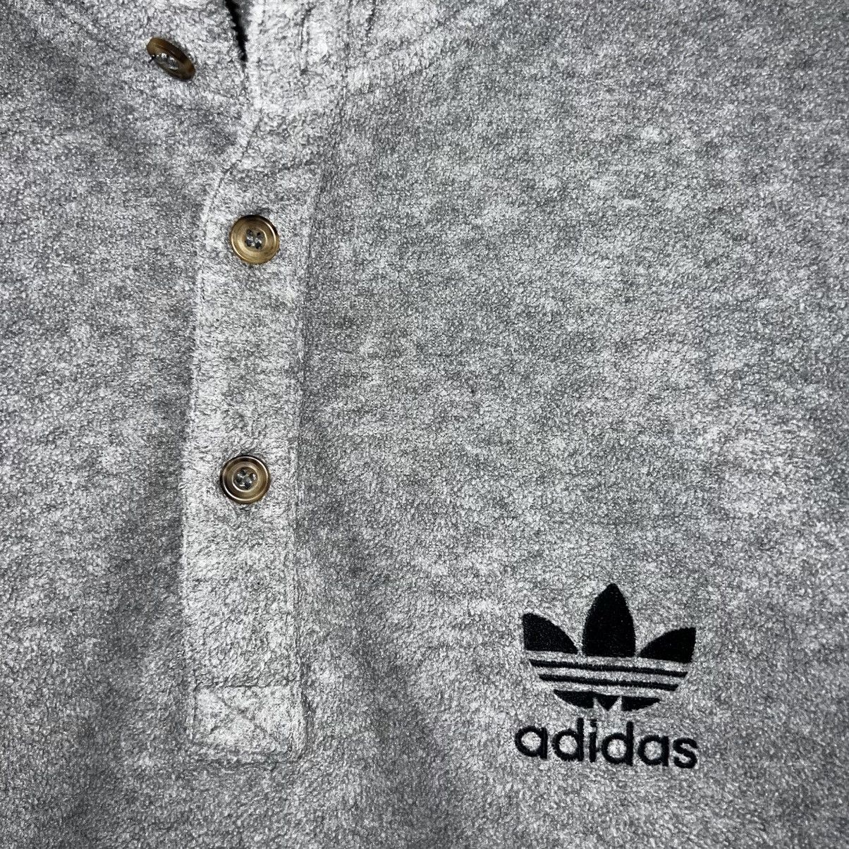 Adidas VINTAGE 80s ADIDAS TRE FOIL PULLOVER LOGO FLEECE SWEATSHIRT Size US M / EU 48-50 / 2 - 3 Thumbnail