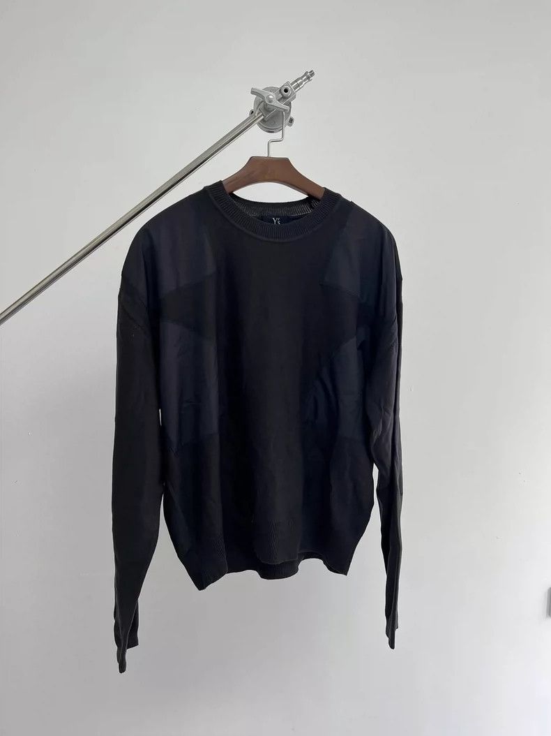 Yohji Yamamoto yohji yamamoto Patchwork sweater 2504-Nextarrow Size US L / EU 52-54 / 3 - 2 Thumbnail