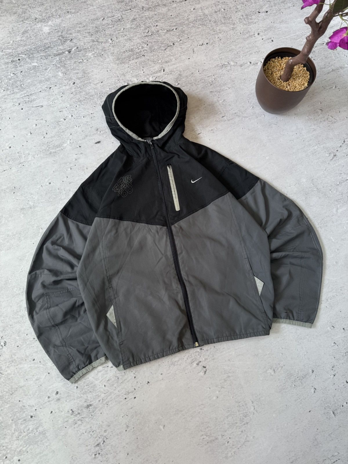 Nike × Vintage NIKE VINTAGE BASIC LOGO OVERSIZE BAGGY LIGHT JACKET Size US L / EU 52-54 / 3 - 1 Thumbnail