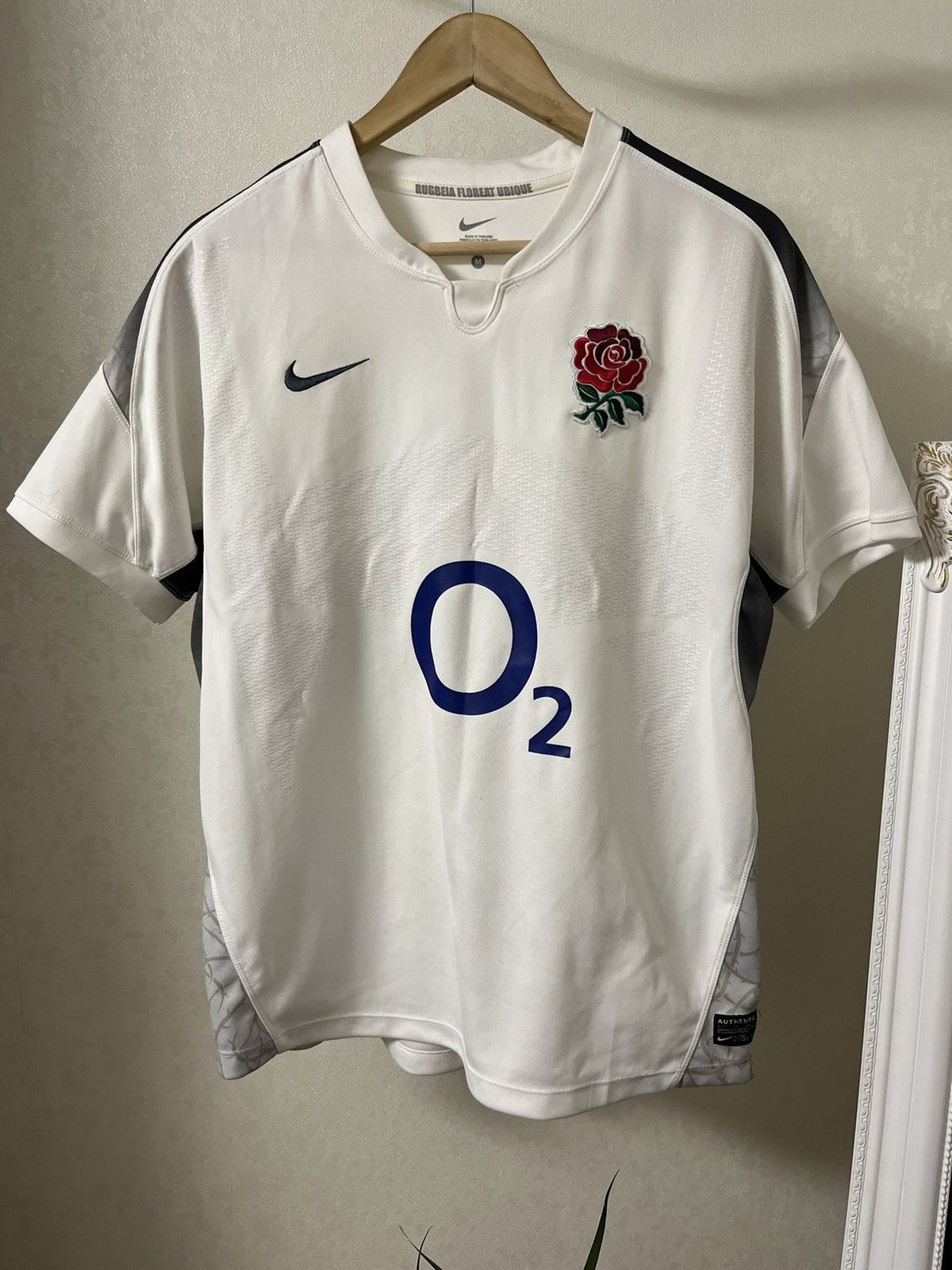 Vintage Nike England Rugby 2011 Blokecore Jersey Size US M / EU 48-50 / 2 - 1 Thumbnail