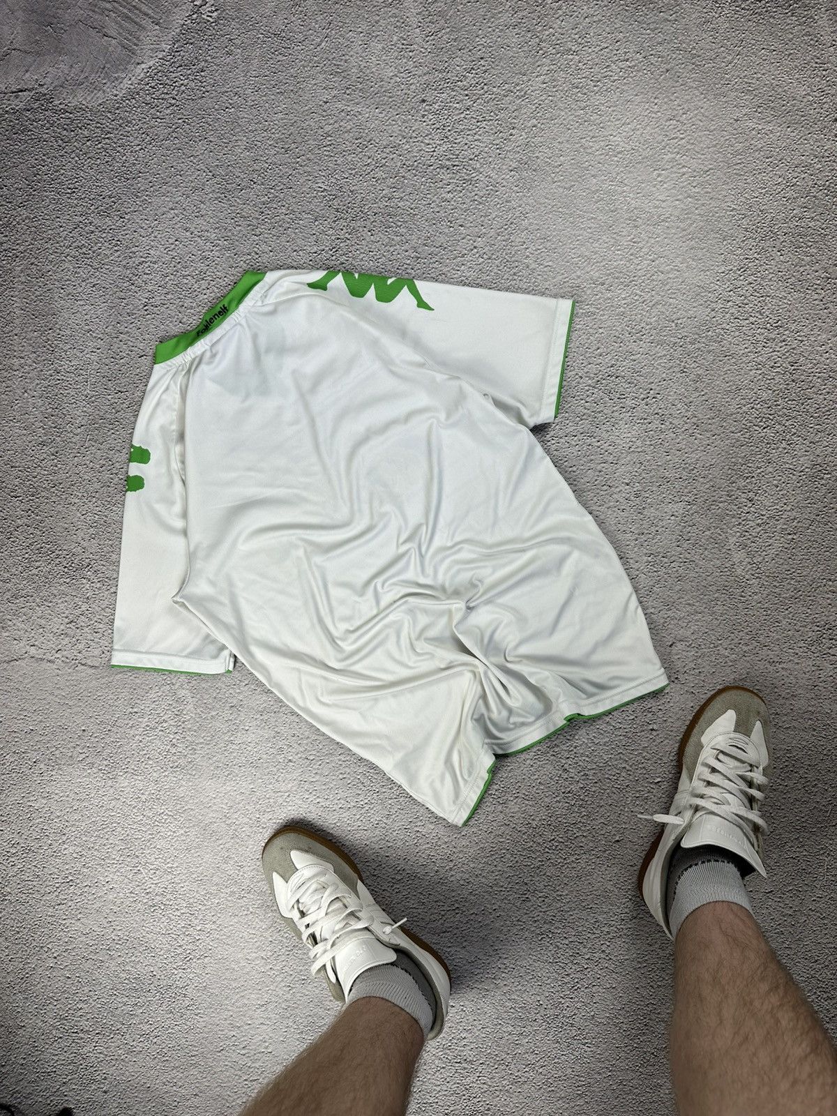 Kappa × Vintage BORUSSIA MONCHENGLADBACH 2013-14 AWAY SOCCER JERSEY KAPPA Size US S / EU 44-46 / 1 - 2 Thumbnail