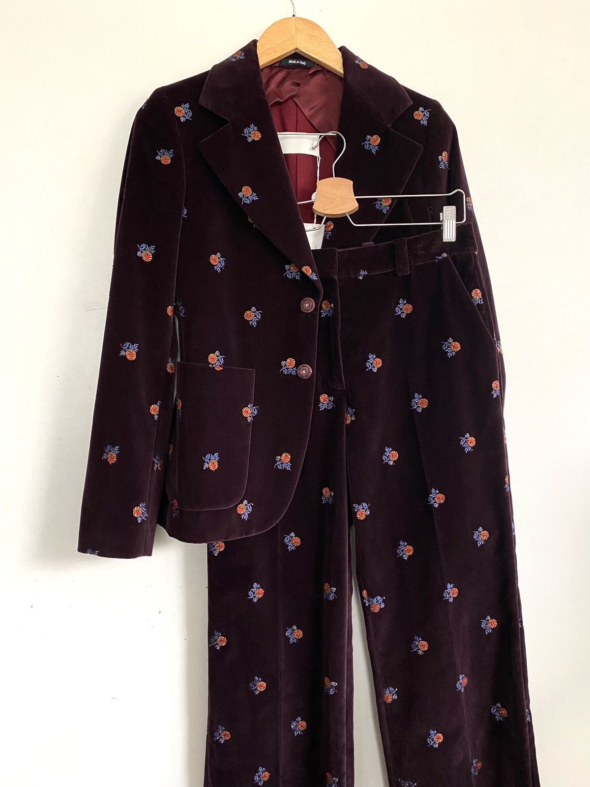Maison Margiela 🔥RARE Maison Margiela FW2015 by John Galliano VelourSuite Size S / US 4 / IT 40 - 10 Thumbnail