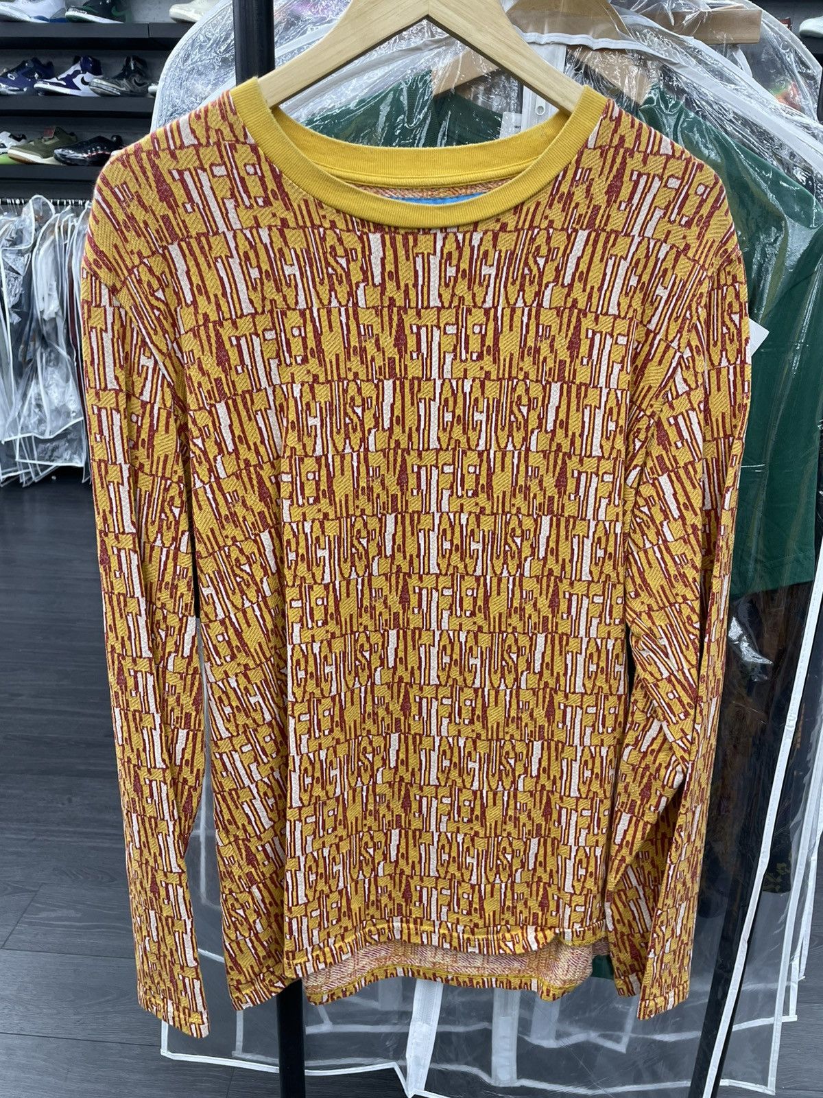 Cactus Plant Flea Market Cactus Plant Flea Market Anxiety Jacquard Long Sleeve Size US L / EU 52-54 / 3 - 1 Thumbnail