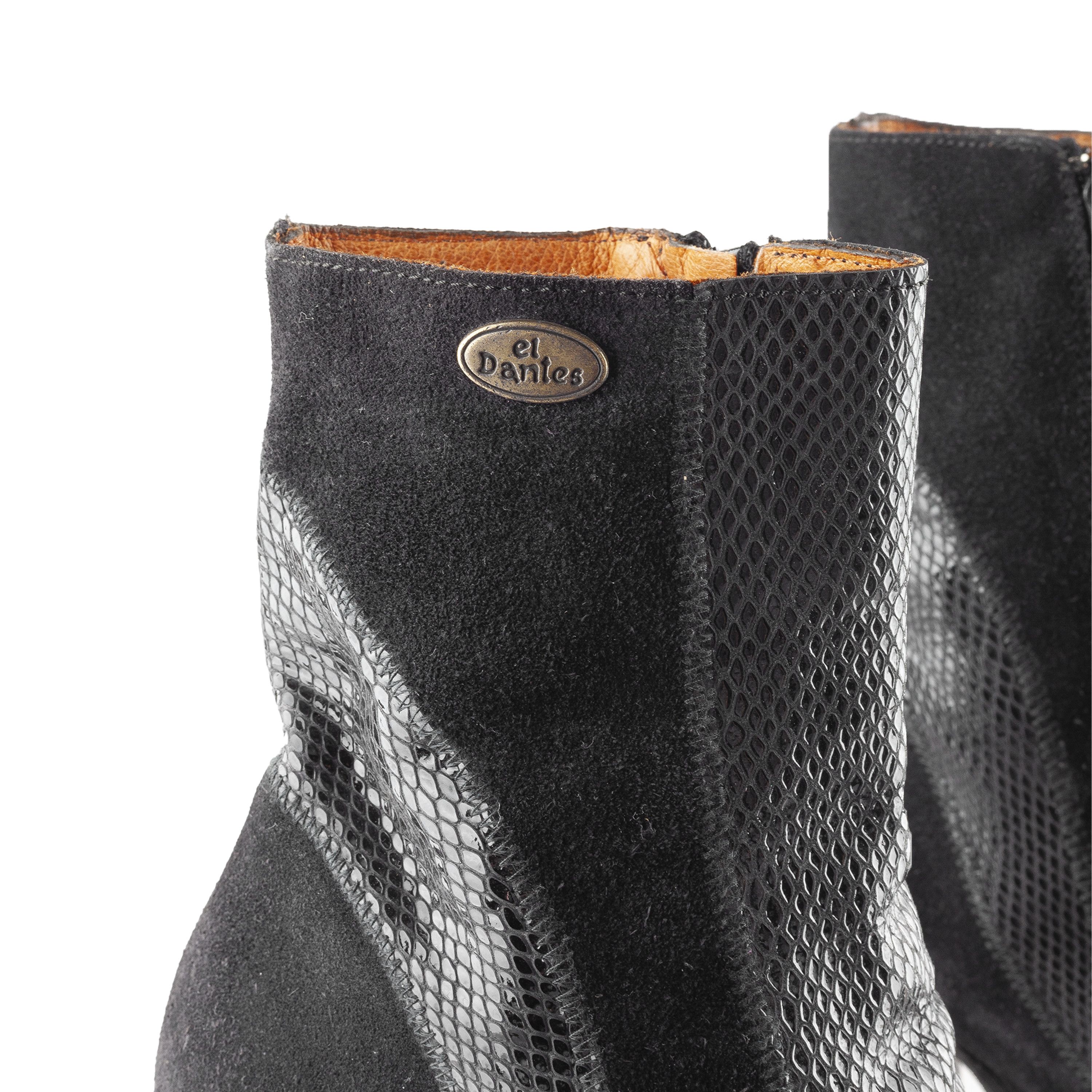 Vintage Vintage El Dantes Platform Suede Boots (36 EU) Size US 5 / IT 35 - 14 Thumbnail
