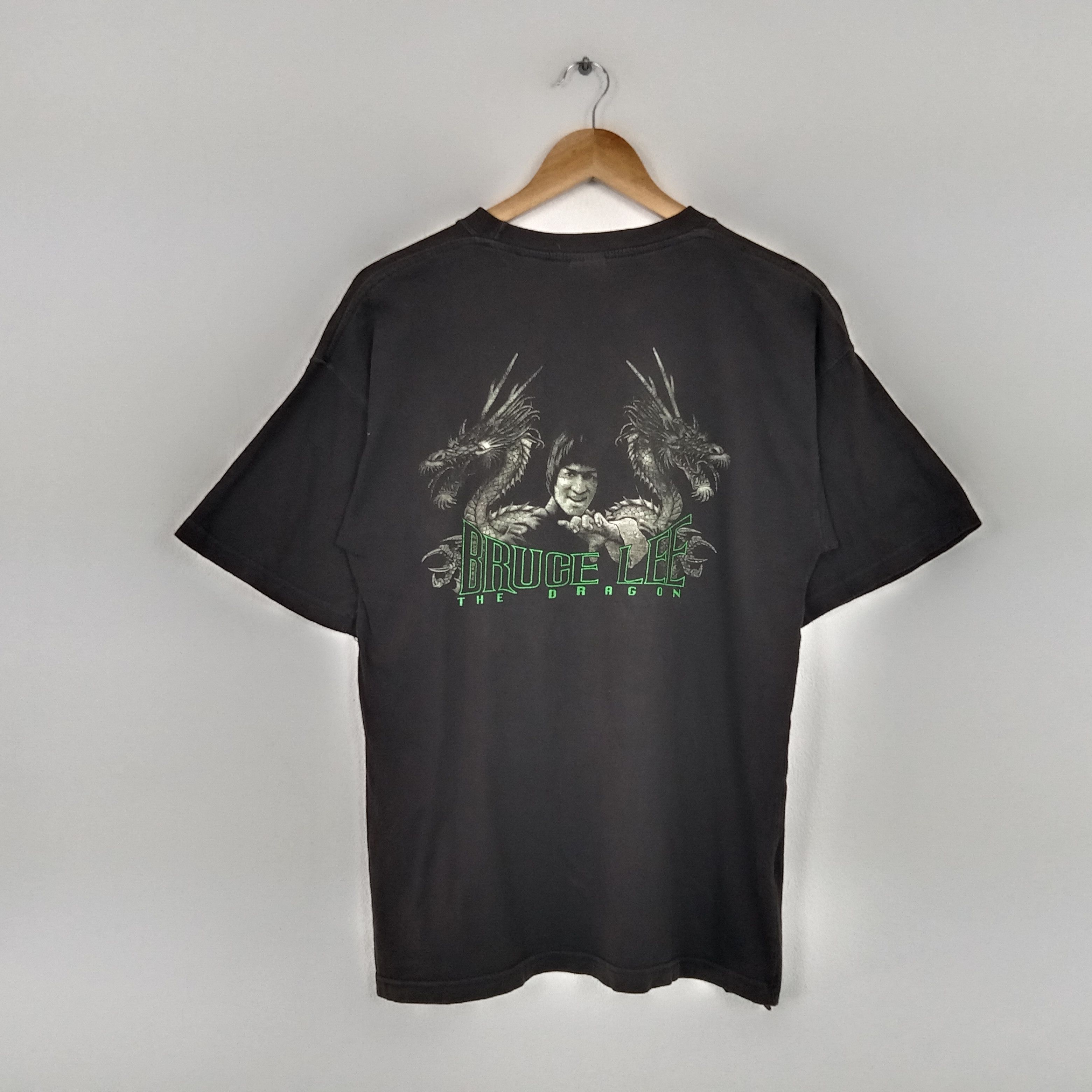 Vintage Vintage Bruce Lee American Artist Movie Graphic Tshirt Size US M / EU 48-50 / 2 - 3 Thumbnail