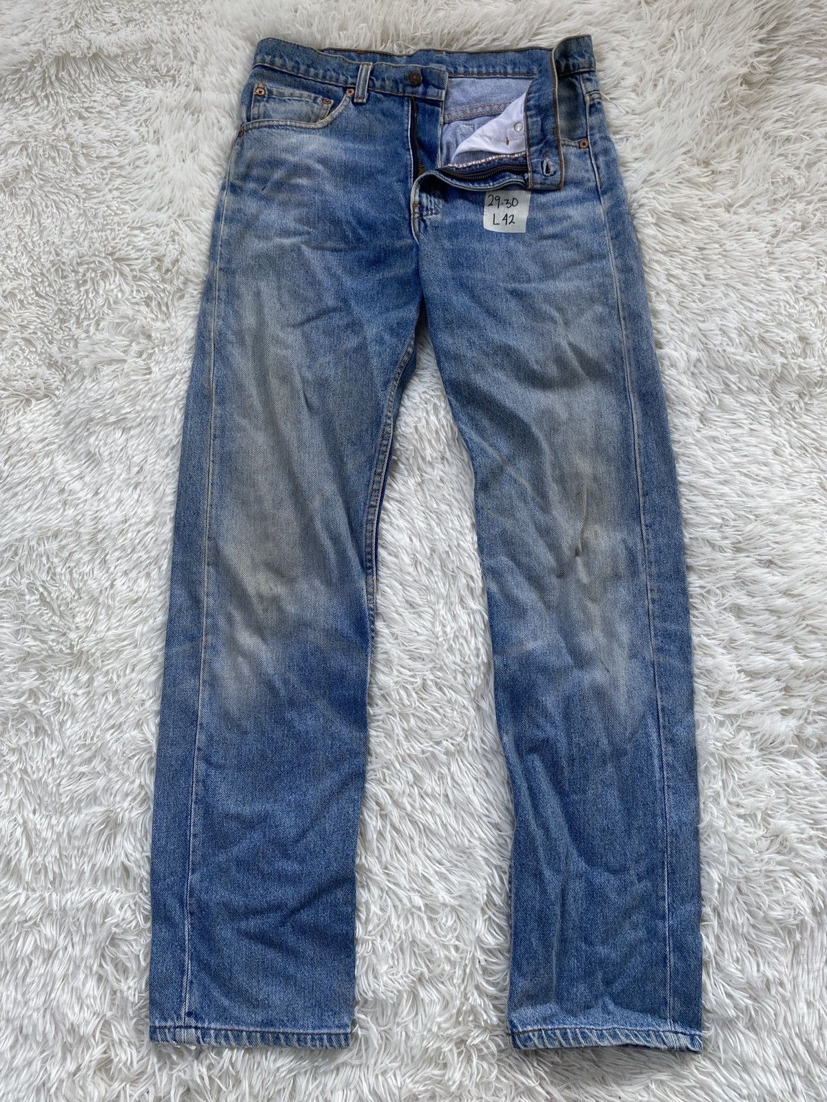 Levi's 🔥OFFER NOW 🔥 Vintage 90’s LEVI’S 501 Made in USA Jean Size US 31 - 2 Thumbnail