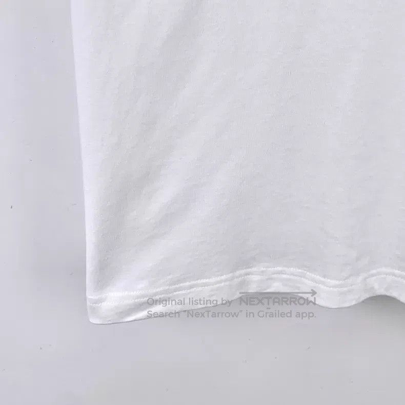 Balenciaga Balenciaga White logo letter printed cotton round neck sho Size US XS / EU 42 / 0 - 5 Thumbnail