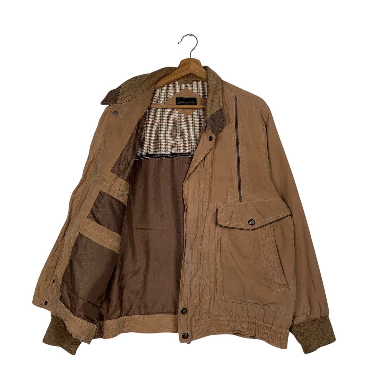 Japanese Brand Japanese Brand Gianni Valentino Bomber Jacket Size US L / EU 52-54 / 3 - 9 Thumbnail