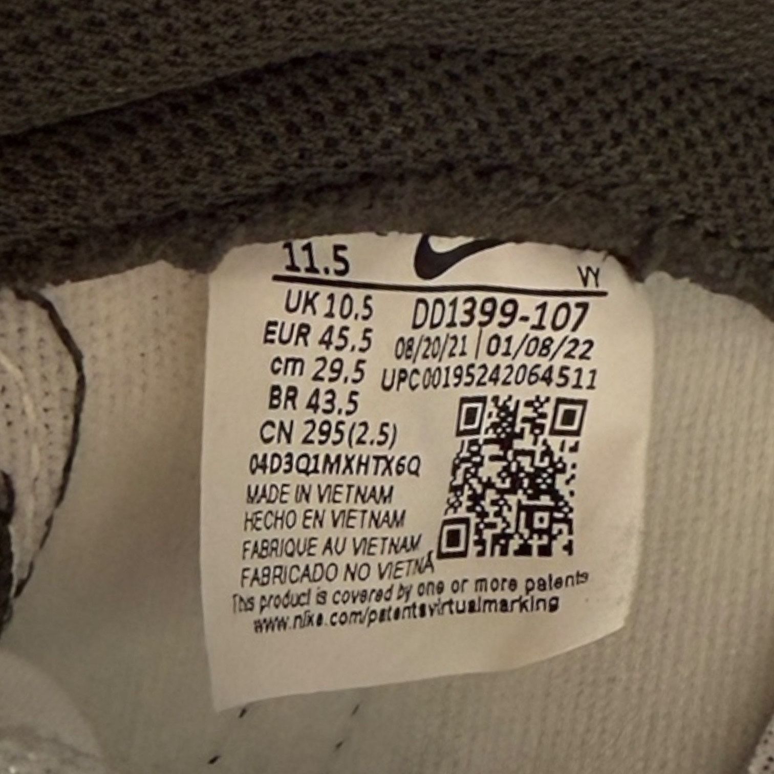 Nike Nike Dunk High Retro Men's Shoes Cargo Khaki Men 11.5 NWB Size US 11.5 / EU 44-45 - 2 Thumbnail