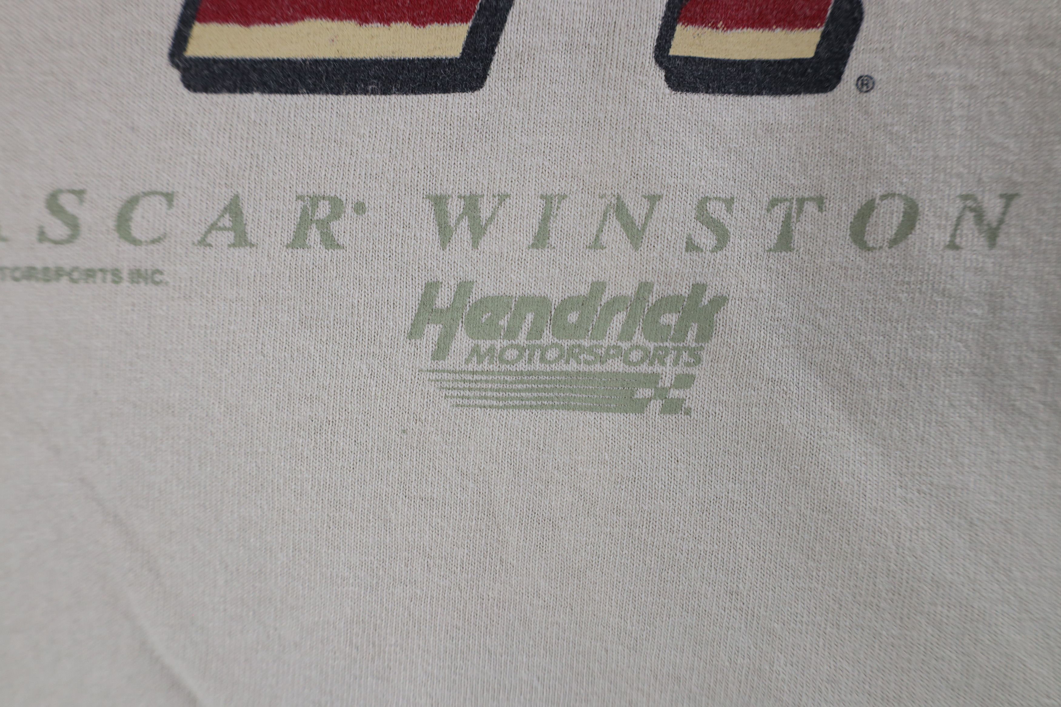 Vintage Vintage Y2K 2001 NASCAR Spell Out Jeff Gordon Racing T-Shirt Size US L / EU 52-54 / 3 - 8 Thumbnail