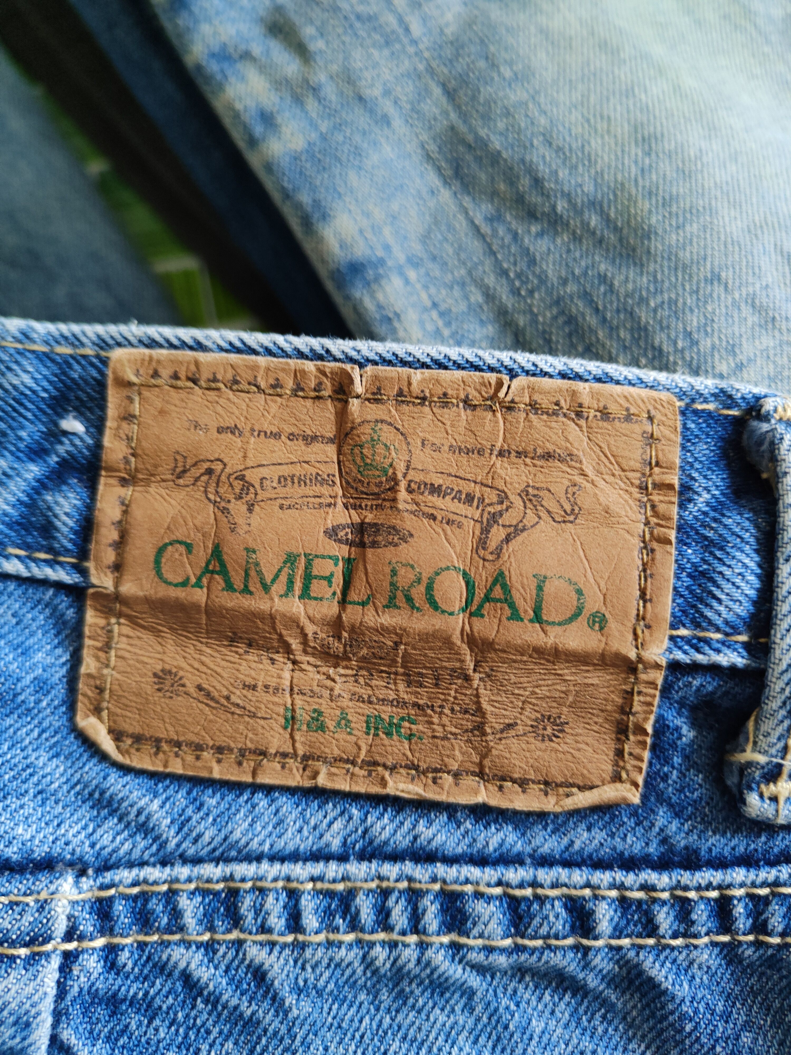Japanese Brand Camel Road Blue vintage jeans Denim pants #S1487 Size 27" / US 4 / IT 40 - 15 Thumbnail