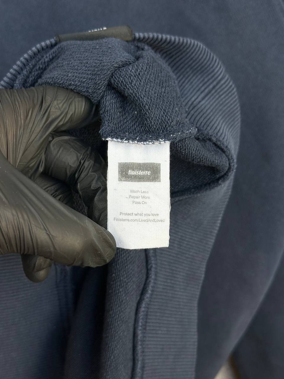 Finisterre Finisterre Organic Cotton Sweatshirt Navy Crew Minimalist Size US M / EU 48-50 / 2 - 12 Thumbnail