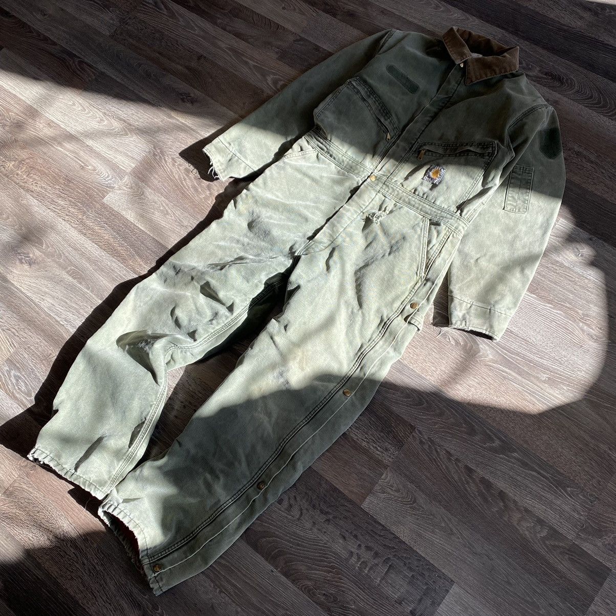 Carhartt × Vintage Vintage Carhartt workwear coverall Size US 34 / EU 50 - 3 Thumbnail