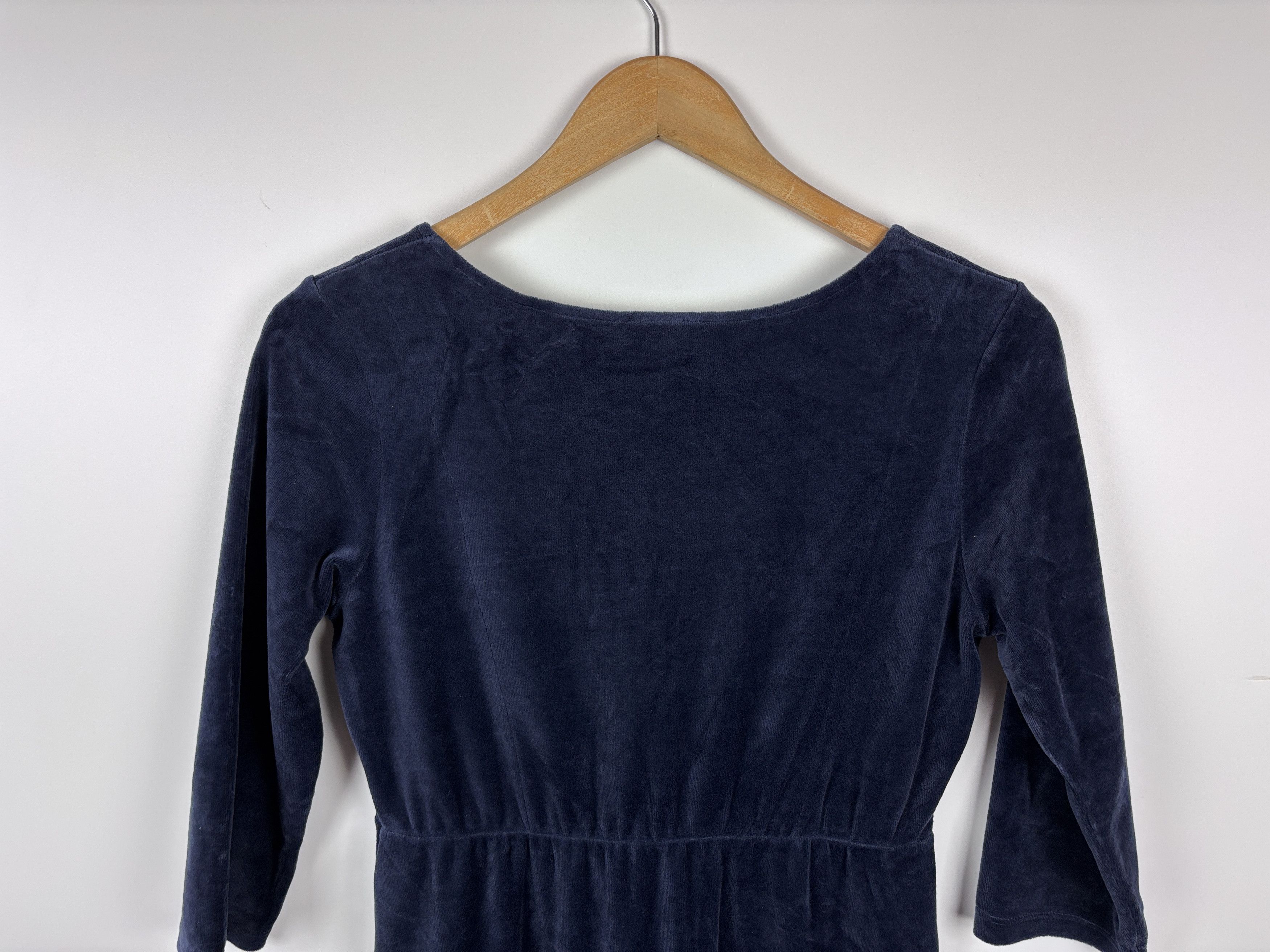 Gudrun Sjoden Gudrun Sjoden Velour Dress Blue Size S Size S / US 4 / IT 40 - 7 Thumbnail