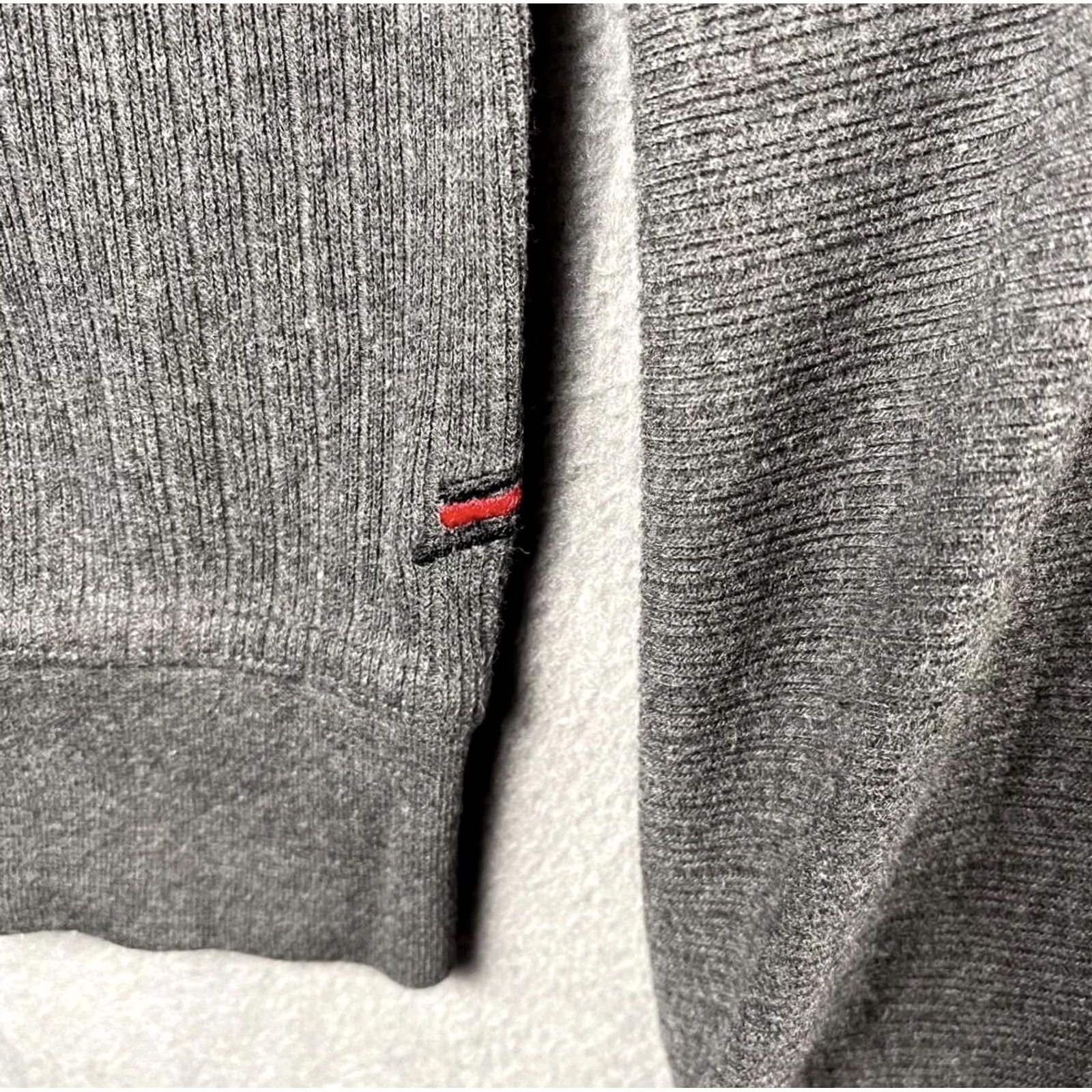 Fubu FUBU Sweatshirt Mens XL Gray Crewneck Logo Ribbed Knit Y2K Preppy Streetwear Size US XL / EU 56 / 4 - 6 Thumbnail
