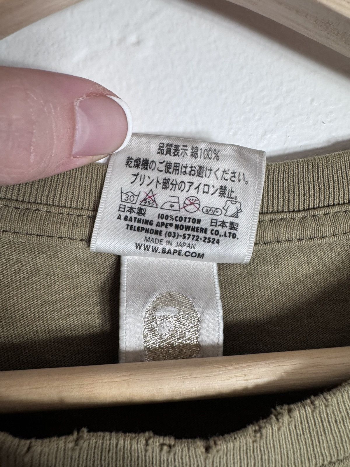 Bape Go Ape Tee Size US L / EU 52-54 / 3 - 3 Thumbnail