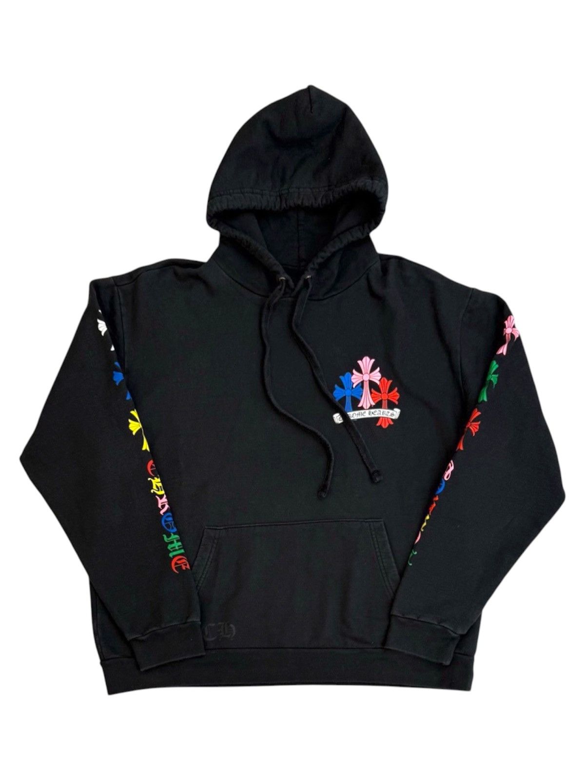 Chrome Hearts Chrome Hearts L Multi Color Cross Hoodie Size US L / EU 52-54 / 3 - 3 Thumbnail