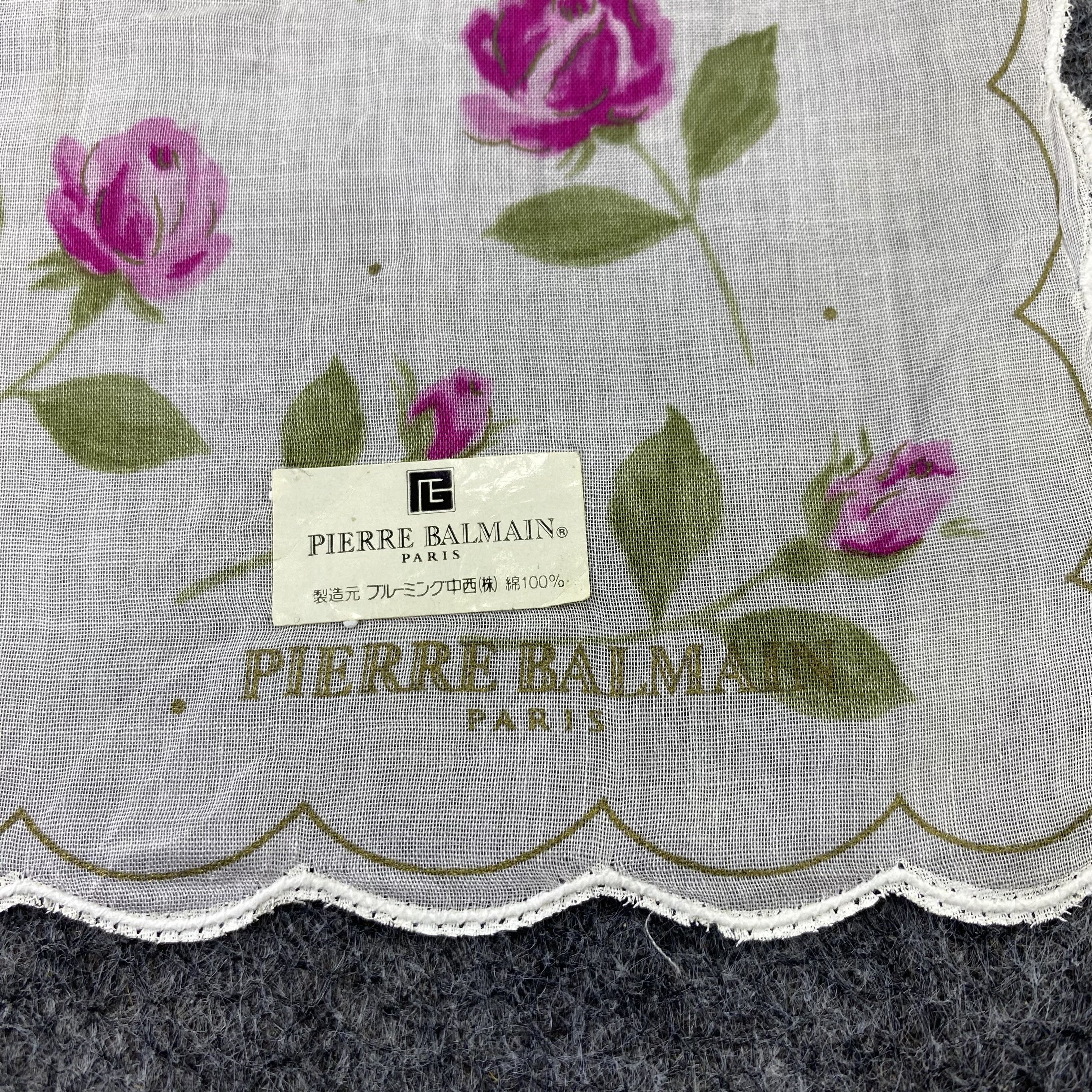 Pierre Balmain Pierre Balmain Handkerchief / Bandana / Neckerchief-B1378 Size ONE SIZE - 7 Thumbnail