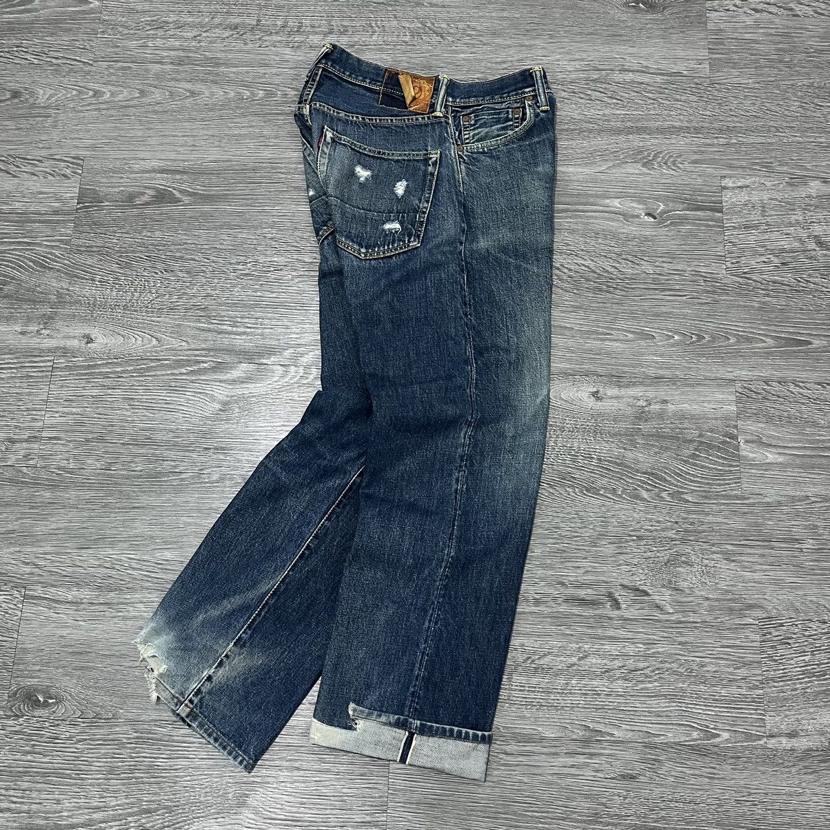 Evisu 🇯🇵 Vintage Evisu Selvedge Denim Pant Size US 29 - 2 Thumbnail