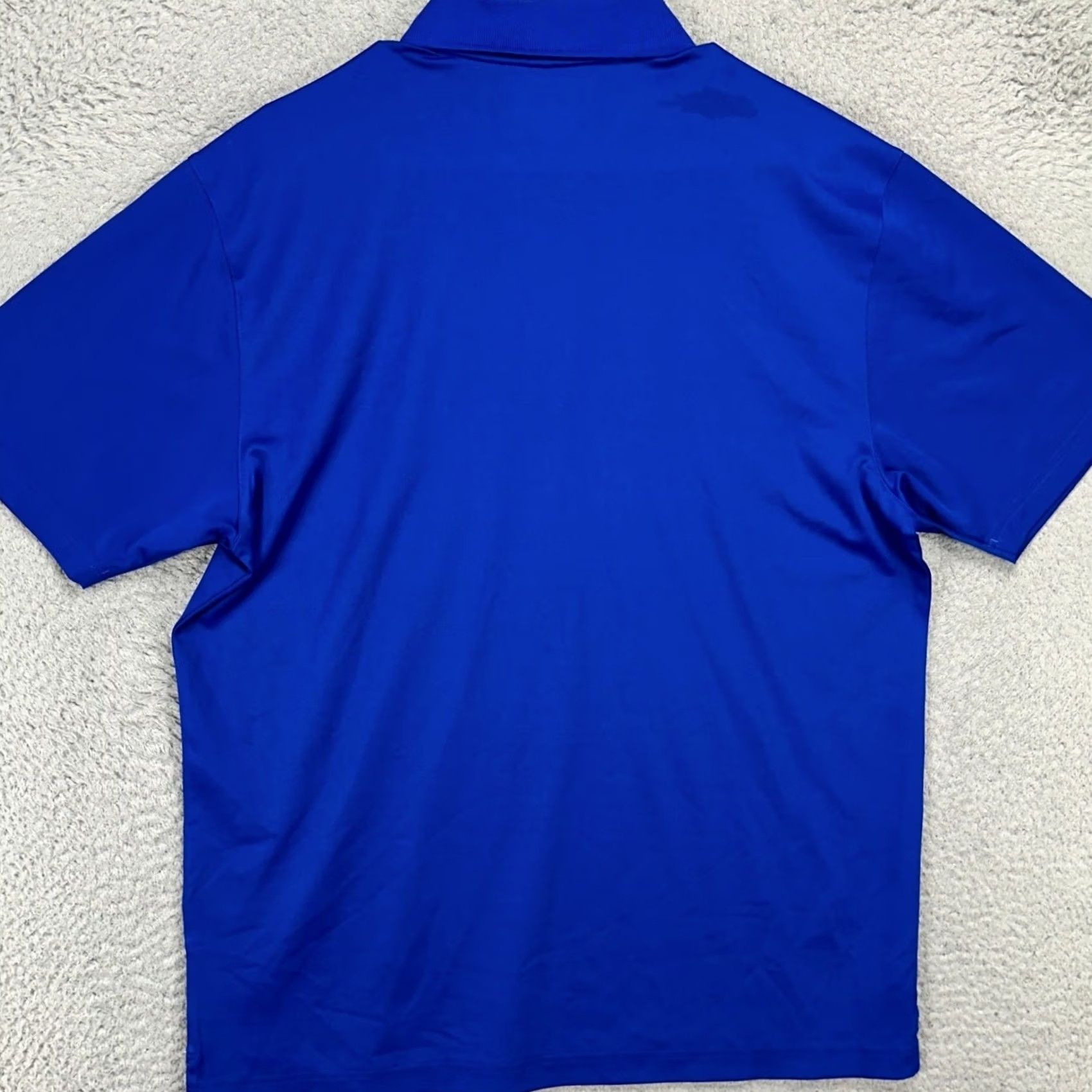 Under Armour Under Armour Polo Shirt Mens Large Blue Golf Short Sleeve Breathable Athletic Logo Size US L / EU 52-54 / 3 - 3 Thumbnail