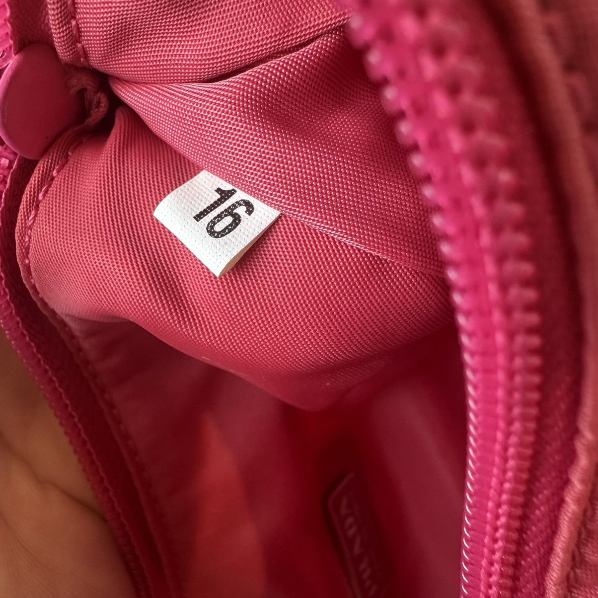 Prada Prada Nylon Pink Pochette Size ONE SIZE - 12 Thumbnail