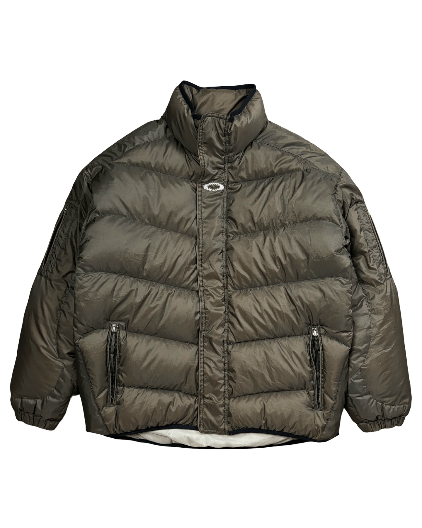 Oakley × PIET Vintage Oakley Software Puffer Down Dark Brown Medium Size US M / EU 48-50 / 2 - 1 Thumbnail
