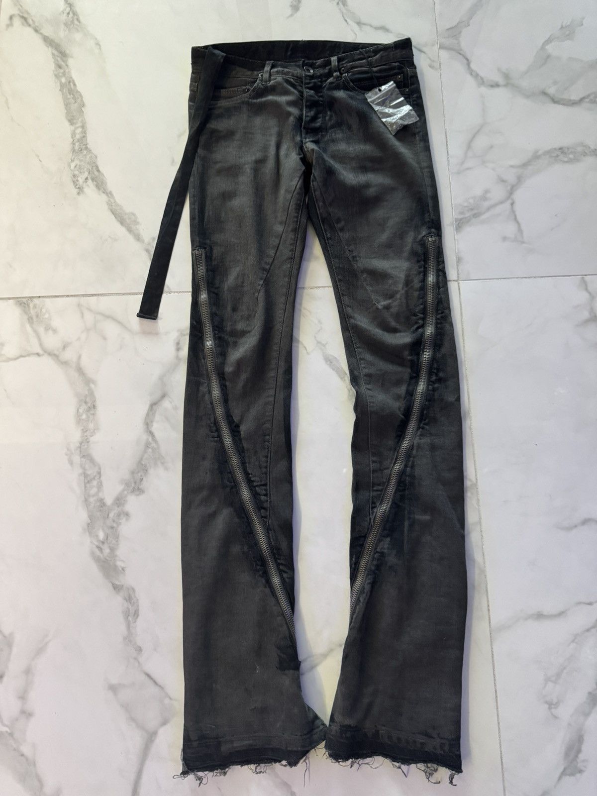 Rick Owens SS09 Rick owens strutter hog wash denim Size 28" / US 6 / IT 42 - 1 Thumbnail