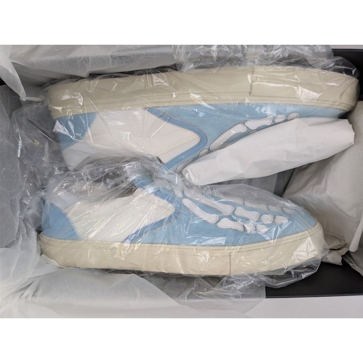 Amiri o1rshd1 Corduroy Skel Toe Slip On in Light Blue/White Size US 13 / EU 46 - 21 Thumbnail