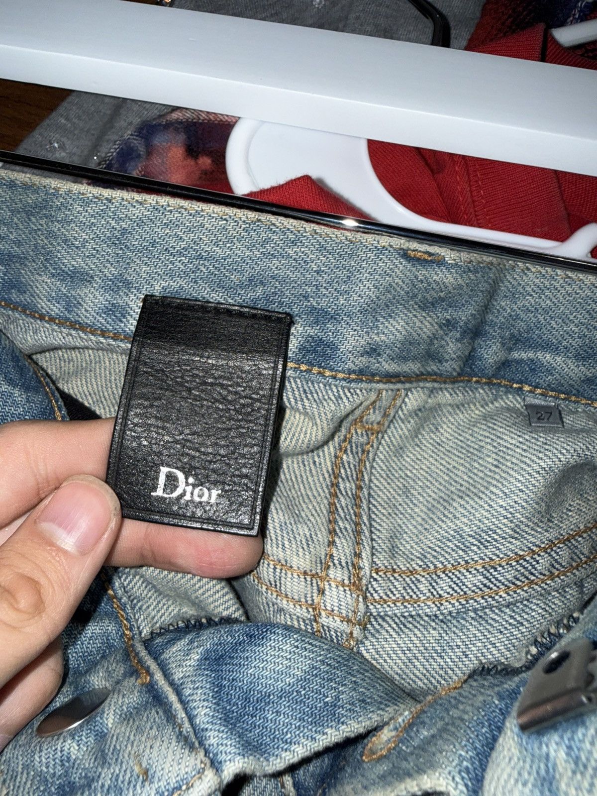 Dior dior script jeans Size US 29 - 4 Thumbnail