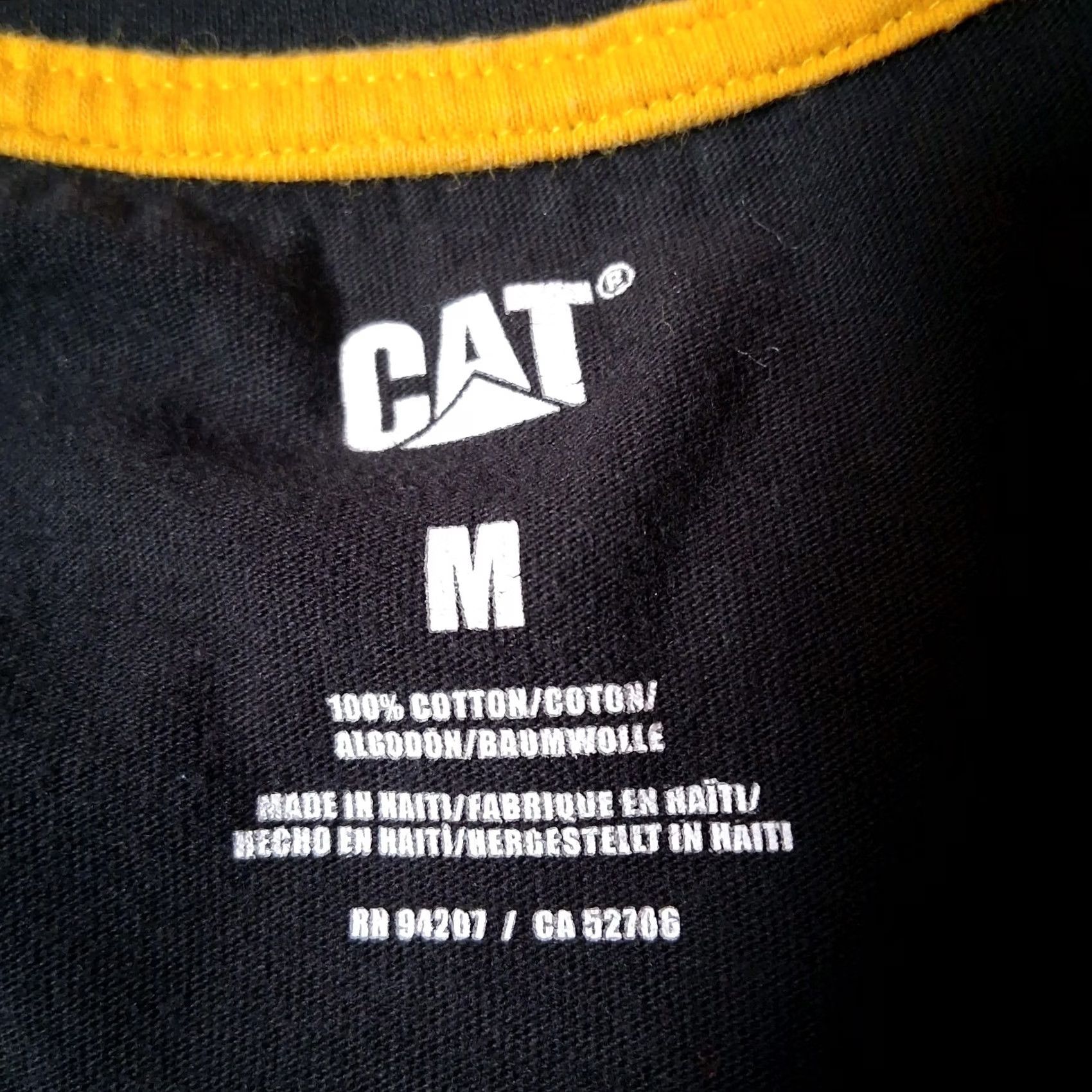 Vintage CAT Shirt T Logo Work Heavy Equipment Long Sleeve M Black Cotton Knit Crew Neck Men Regular Size US M / EU 48-50 / 2 - 6 Thumbnail