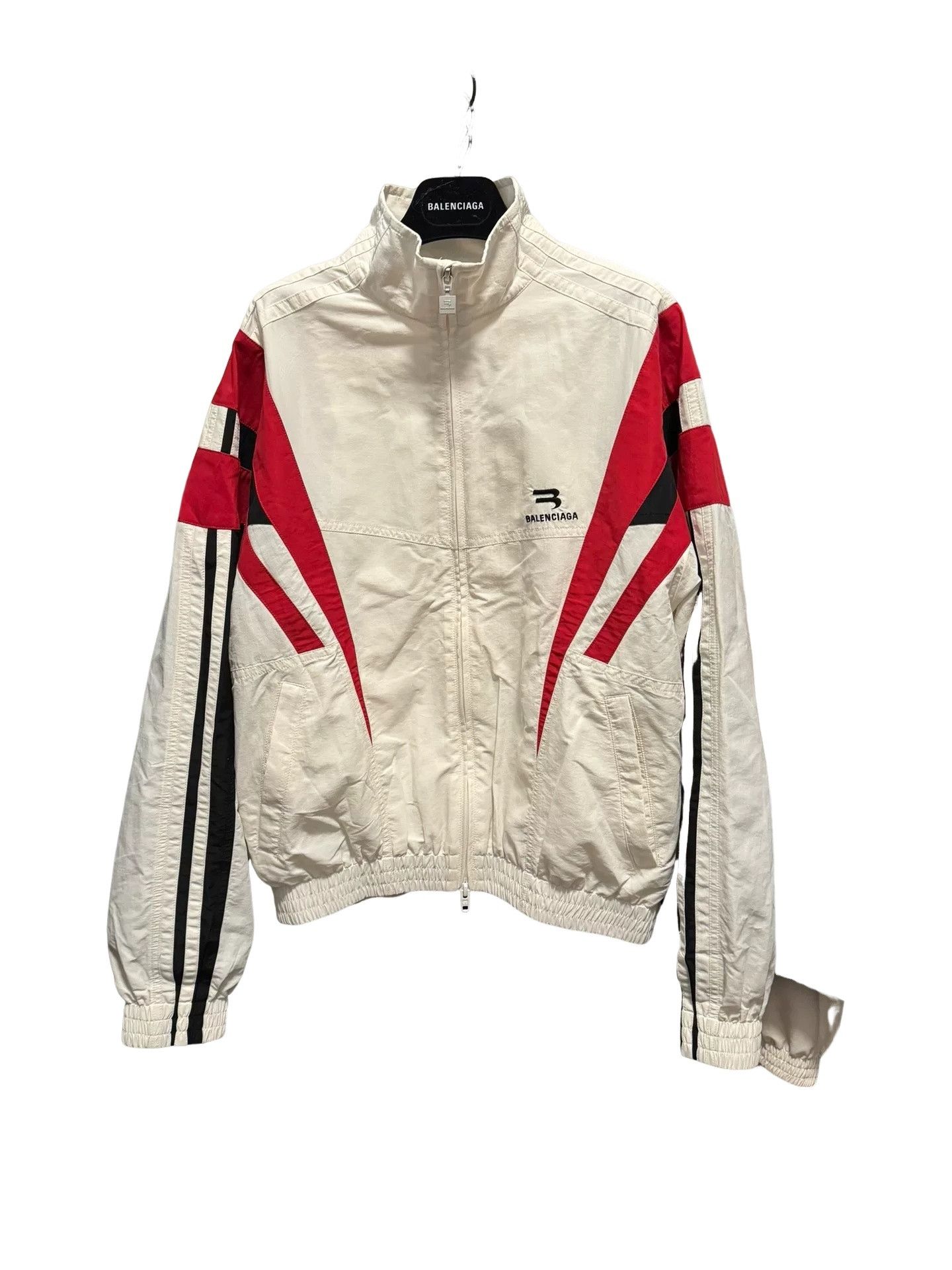 Balenciaga Balenciaga Logo Track Jacket Size M Size US M / EU 48-50 / 2 - 1 Thumbnail