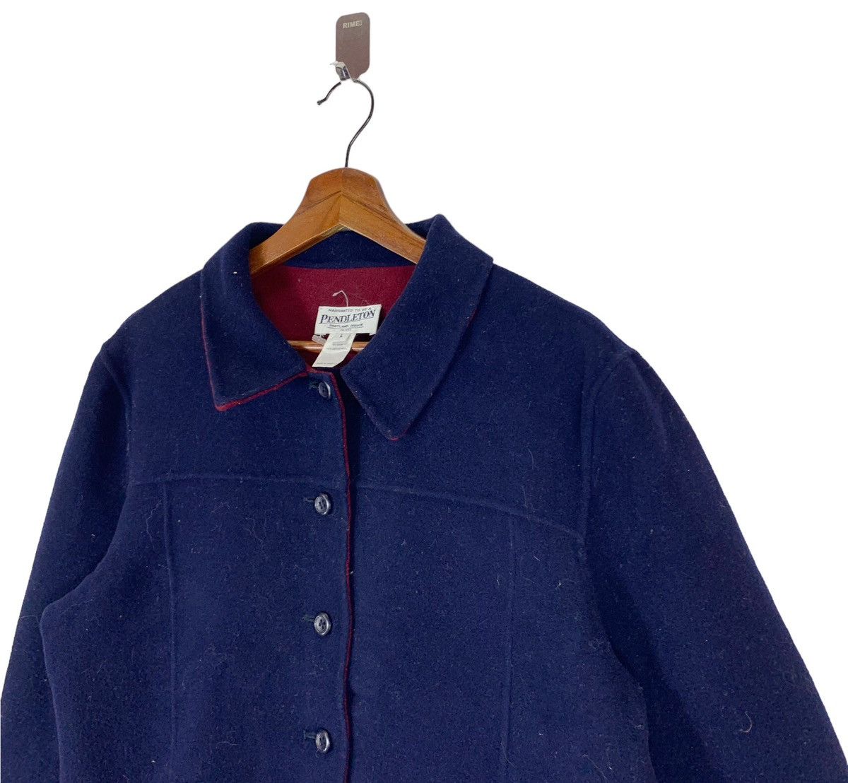 Pendleton × Vintage VINTAGE PENDLETON OREGON WOOL BUTTON JACKET Size US L / EU 52-54 / 3 - 3 Thumbnail